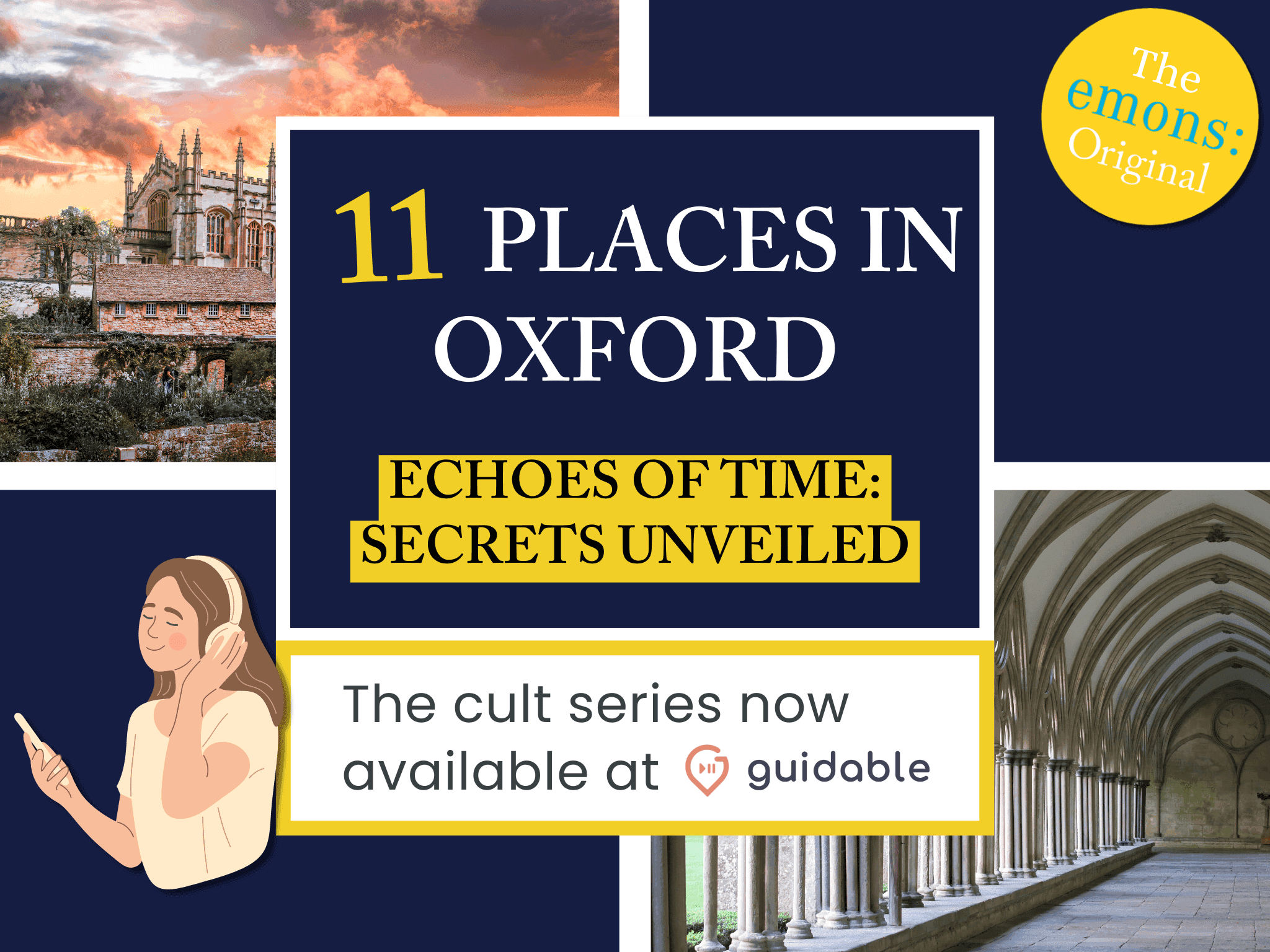 11 places in Oxford Echoes of Time:
Secrets Unveiled