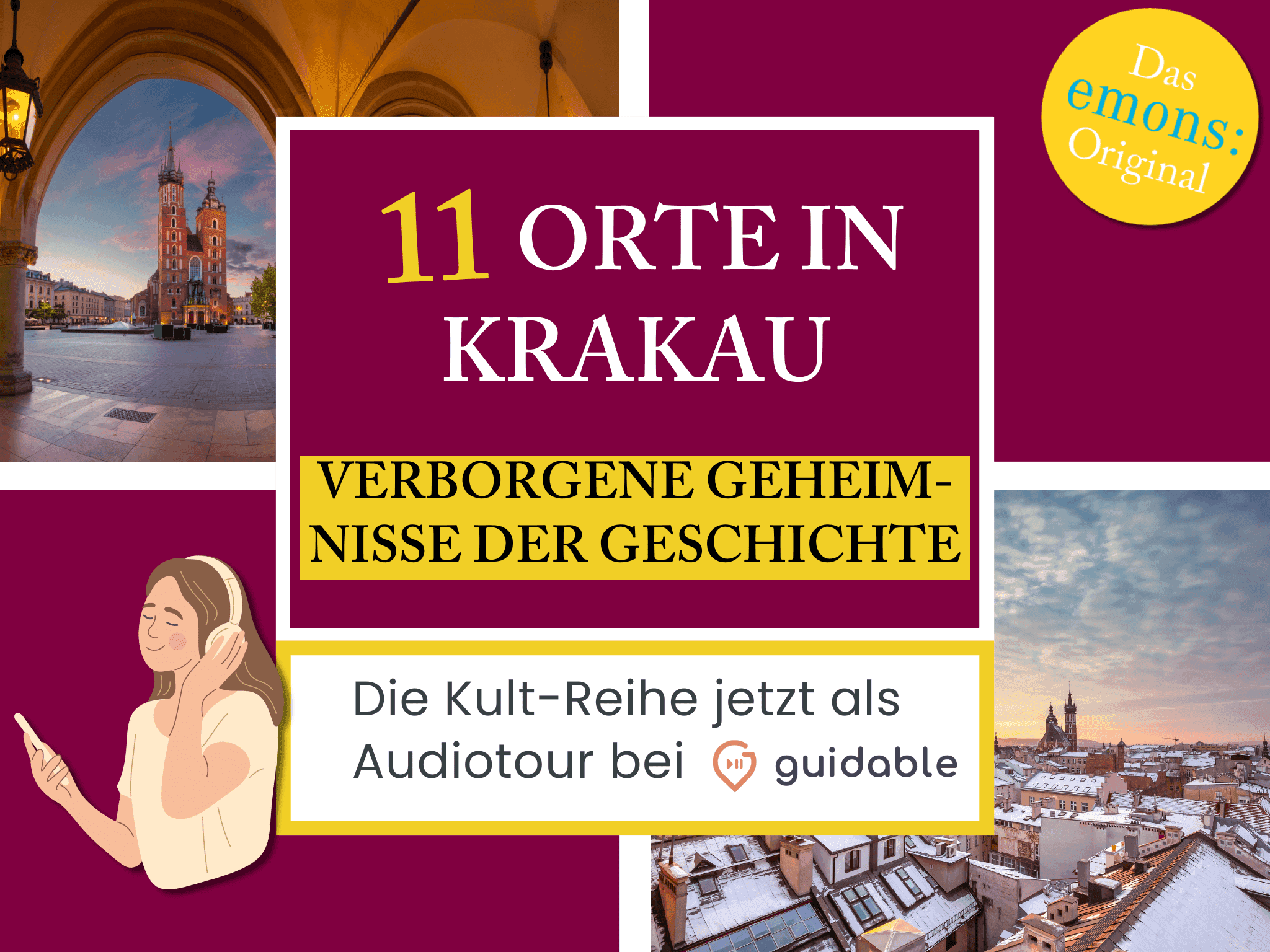 11 Orte in Krakau Verborgene Geheim-
nisse der Geschichte