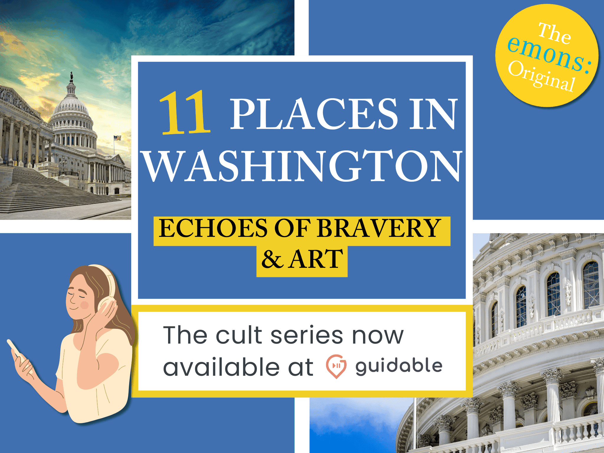 11 places in Washington Echoes of
Bravery & Art