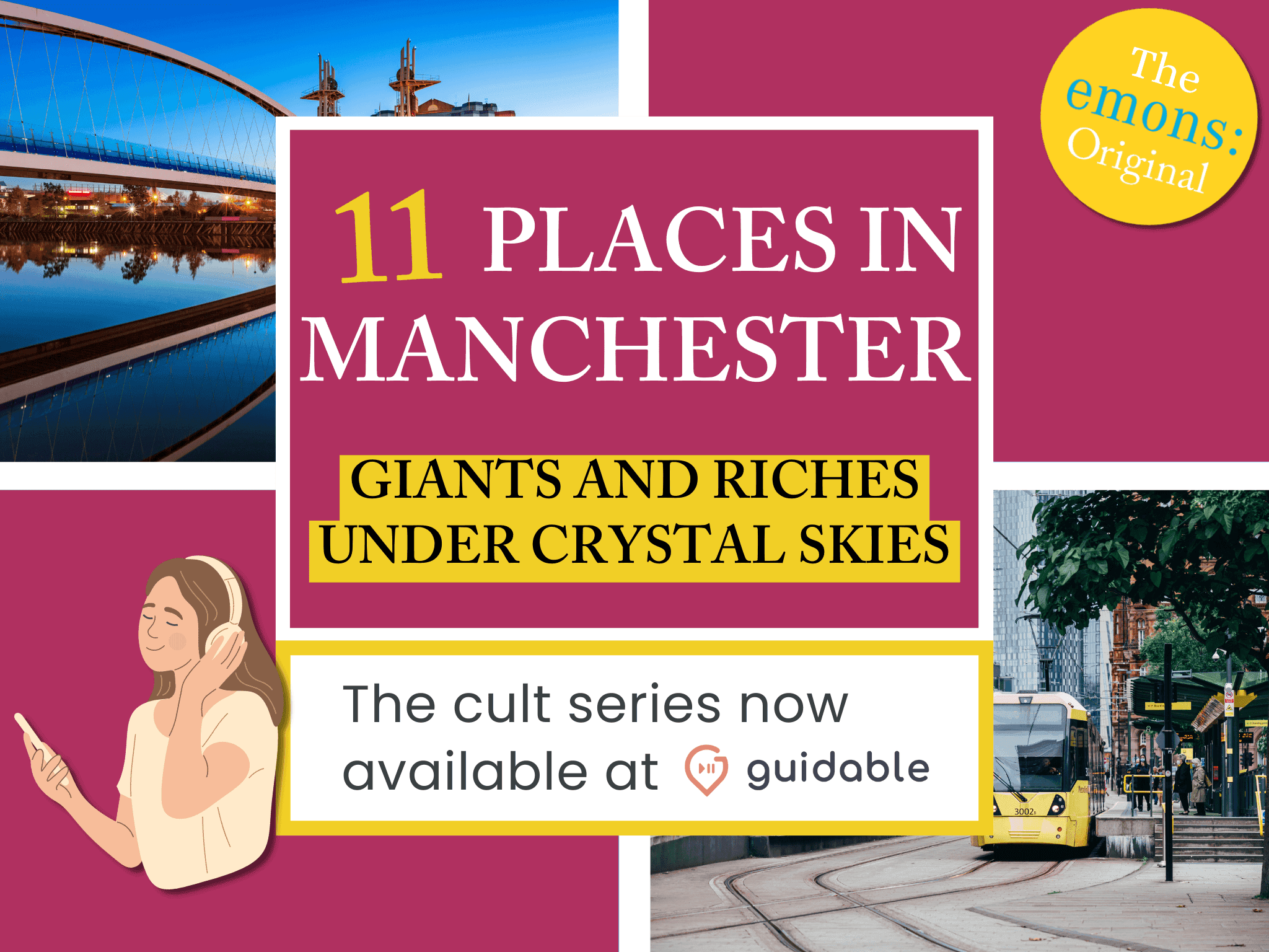 11 places in Manchester Giants and Riches
Under Crystal Skies