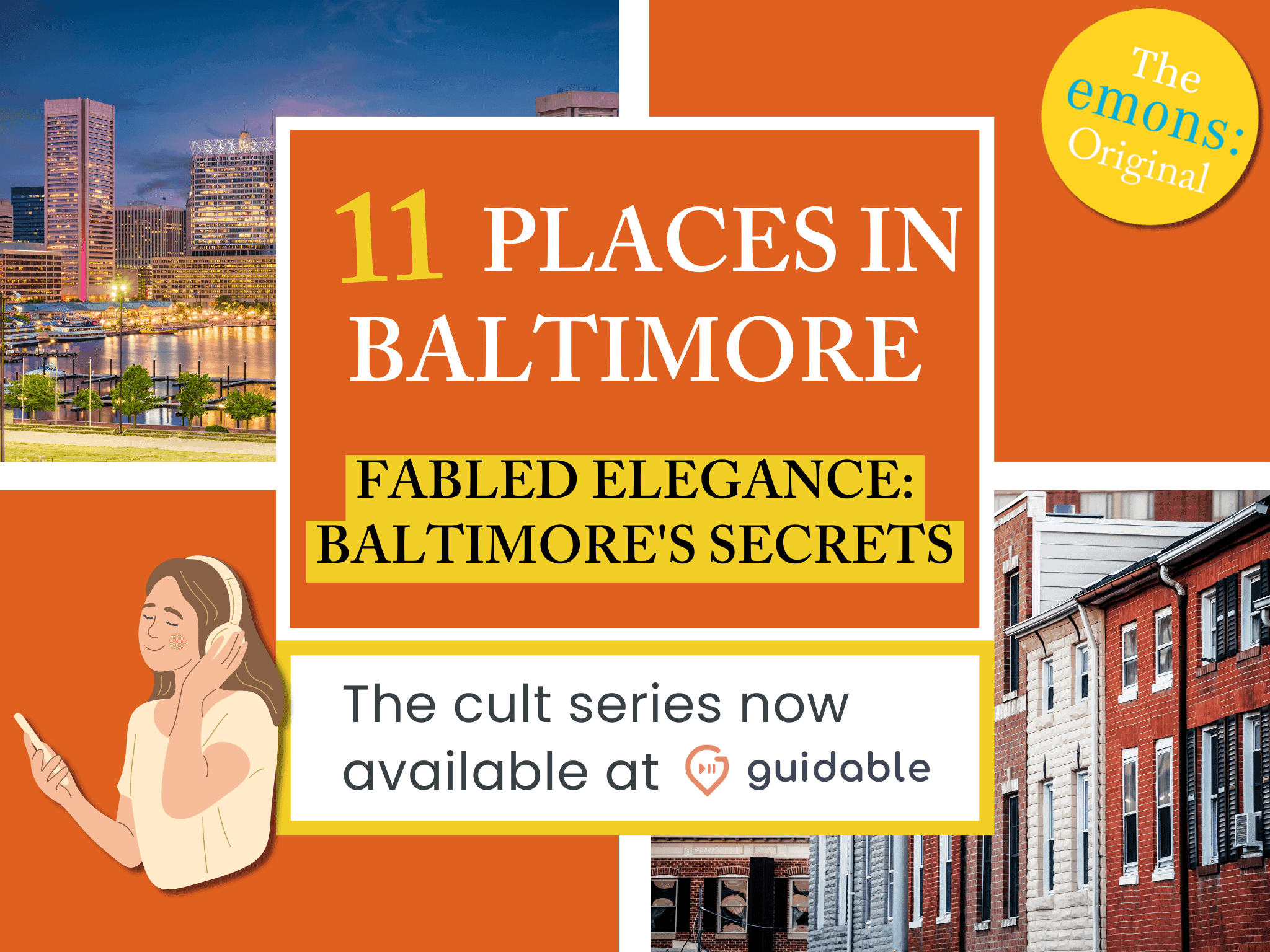 11 places in Baltimore Fabled Elegance:
Baltimore's Secrets