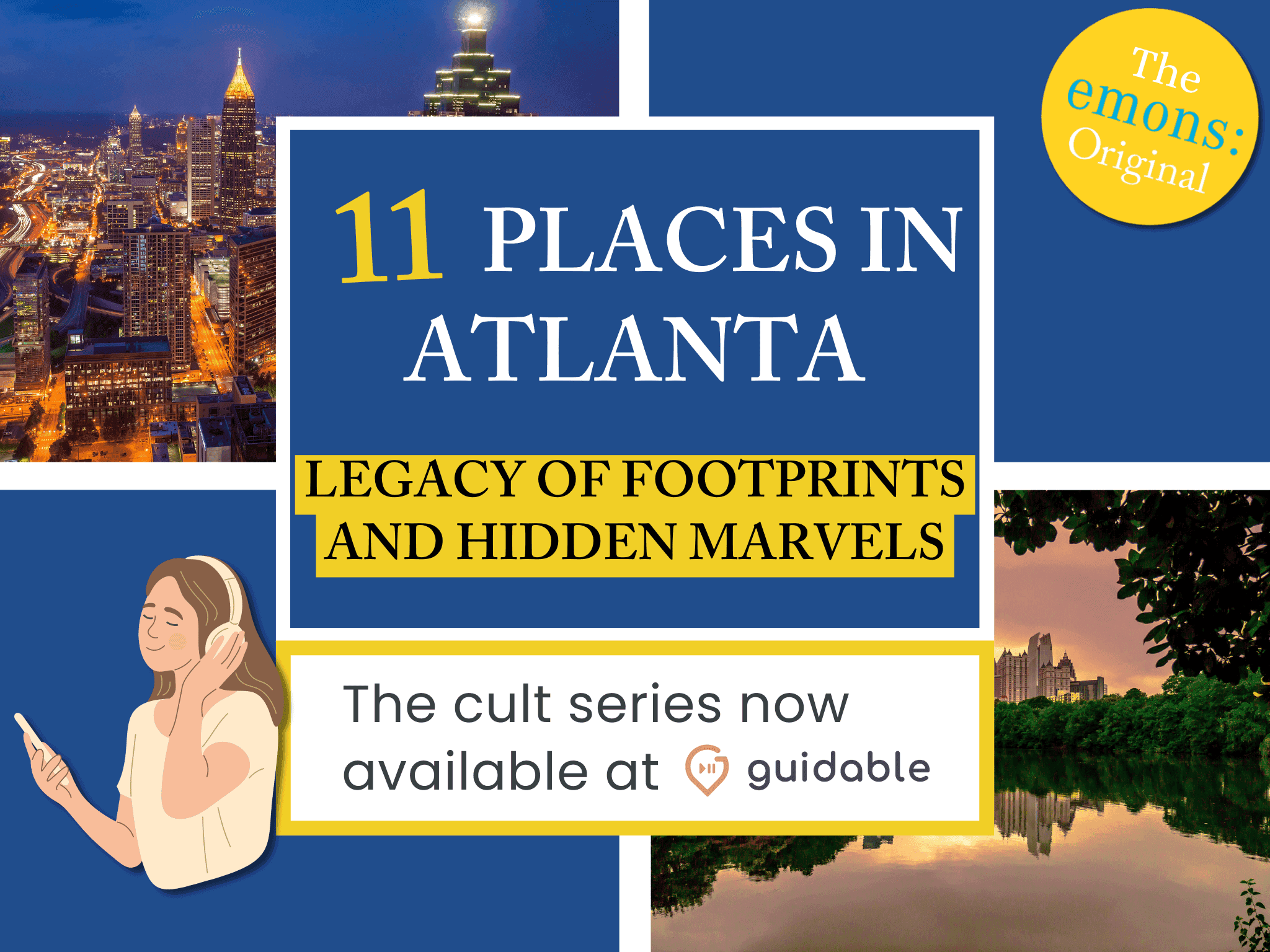 11 places in Atlanta Legacy of Footprints
and Hidden Marvels
