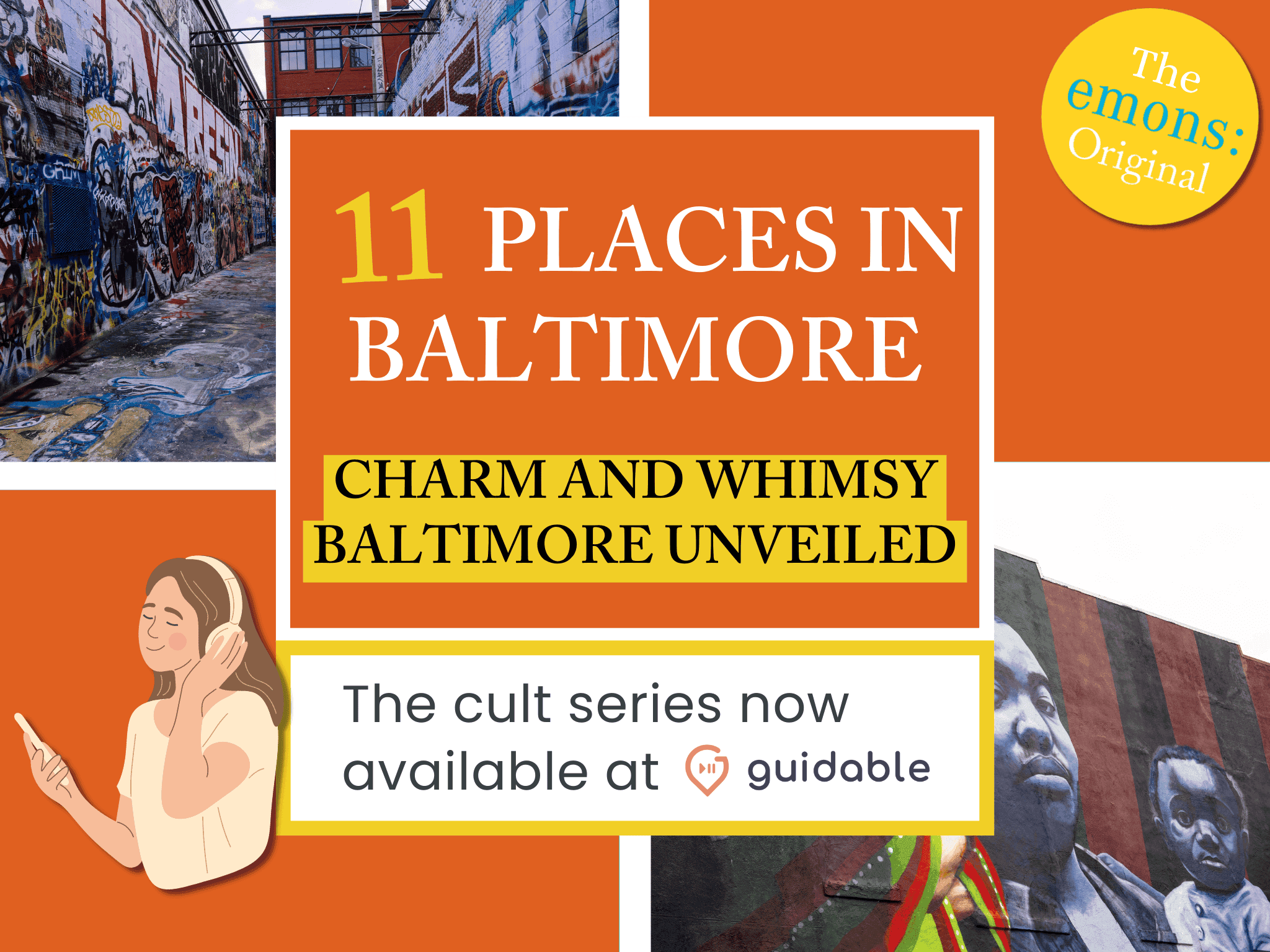 11 places in Baltimore Charm and Whimsy
Baltimore Unveiled