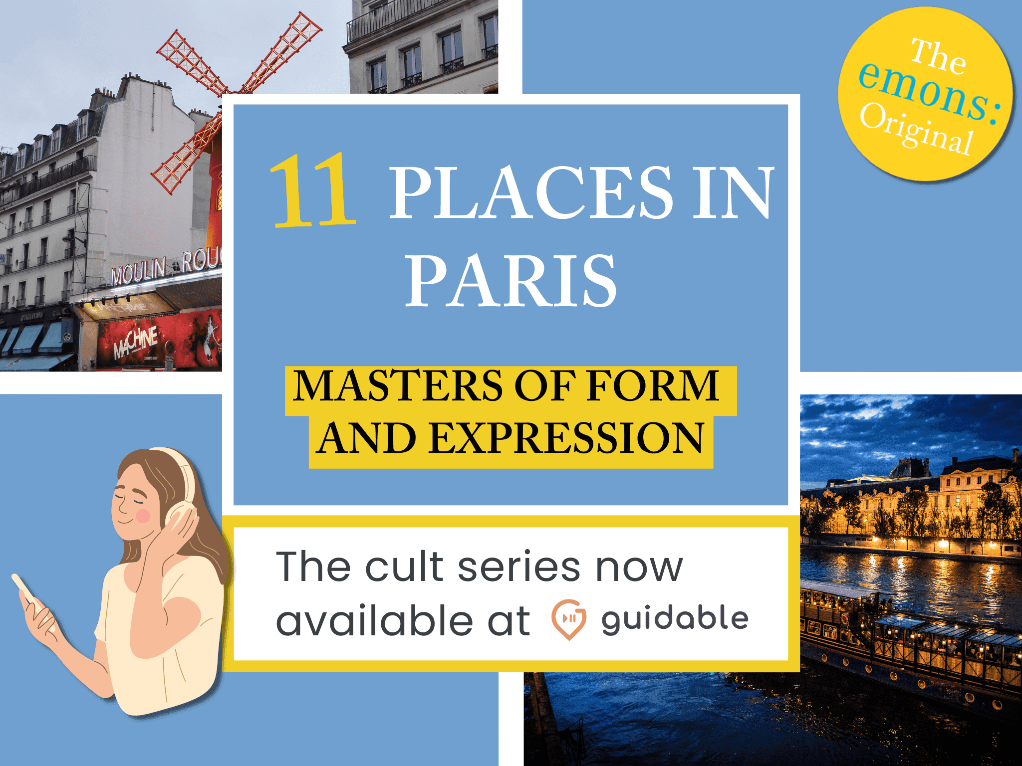 11 places in Paris Masters of Form
and Expression