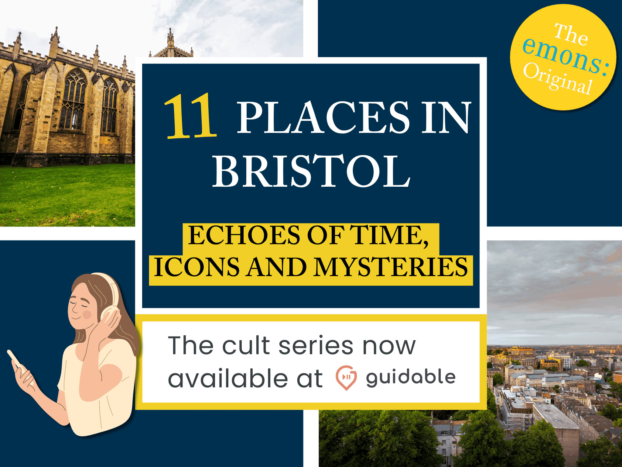 11 places in Bristol Echoes of Time, 
Icons and Mysteries