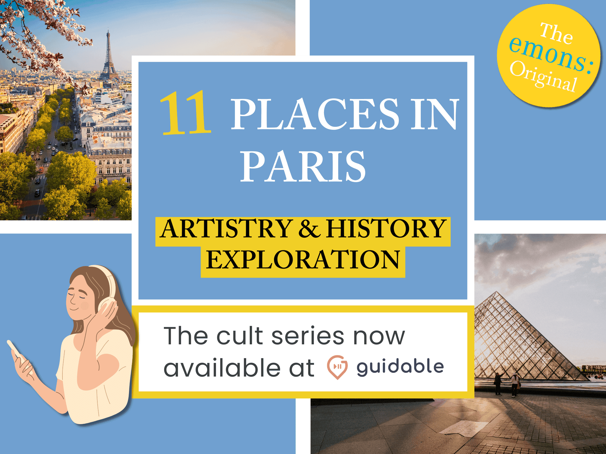 11 places in Paris Artistry & History
Exploration
