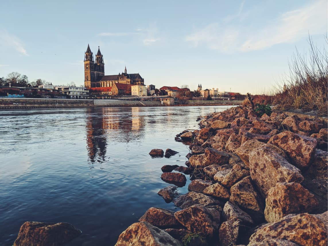 Magdeburg landscape