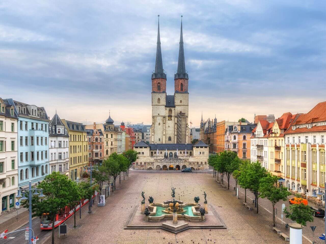 Halle landscape
