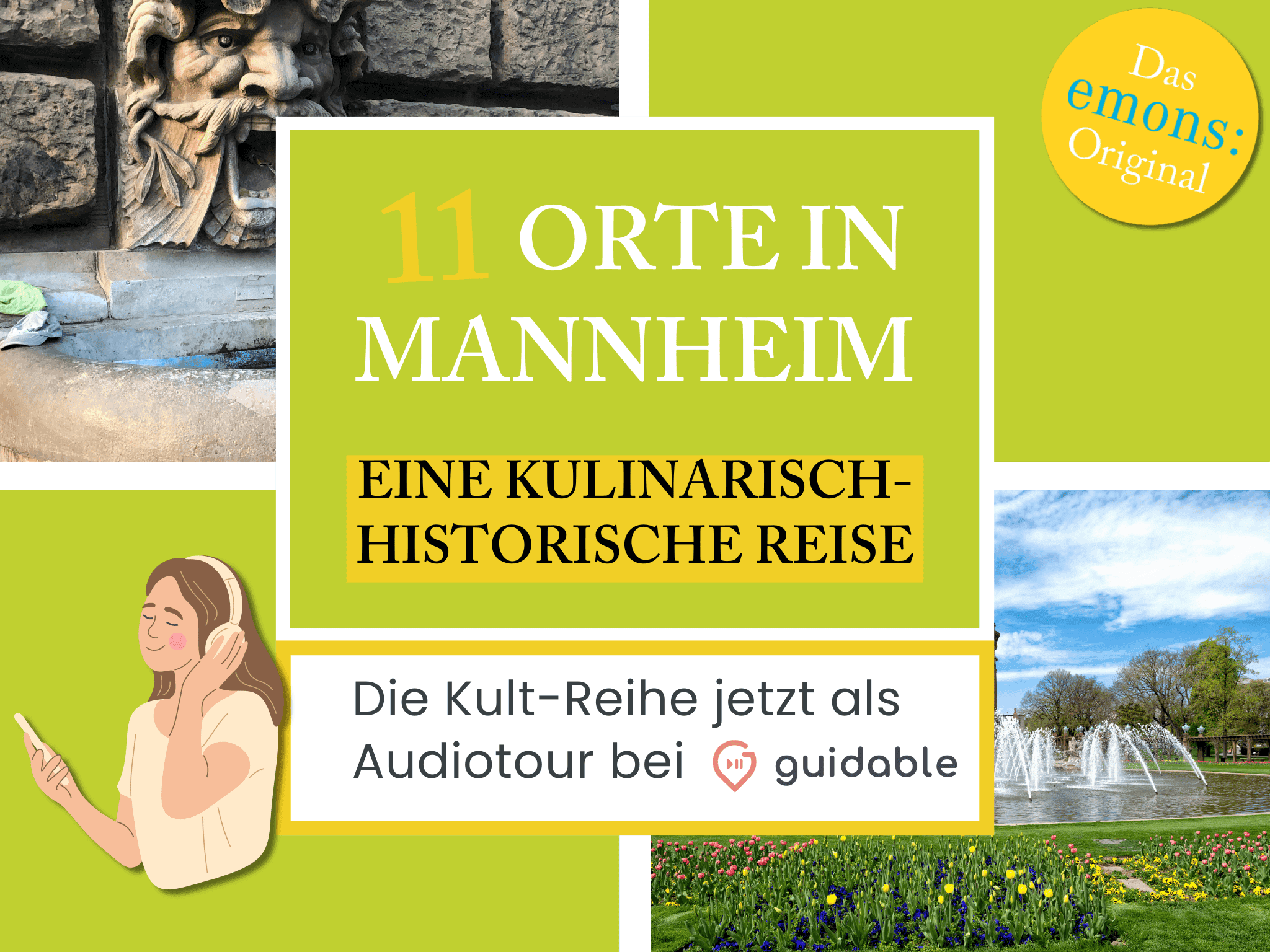 11 Orte in Mannheim Eine kulinarisch-
historische Reise