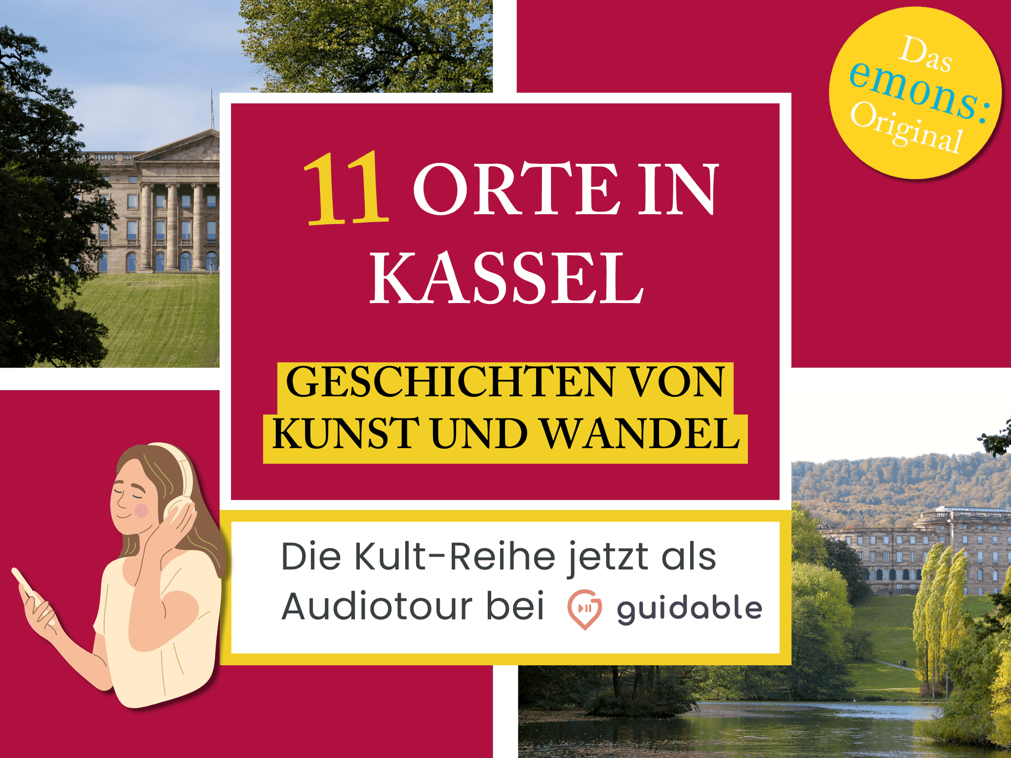 11 Orte in Kassel Geschichten von 
Kunst und Wandel
