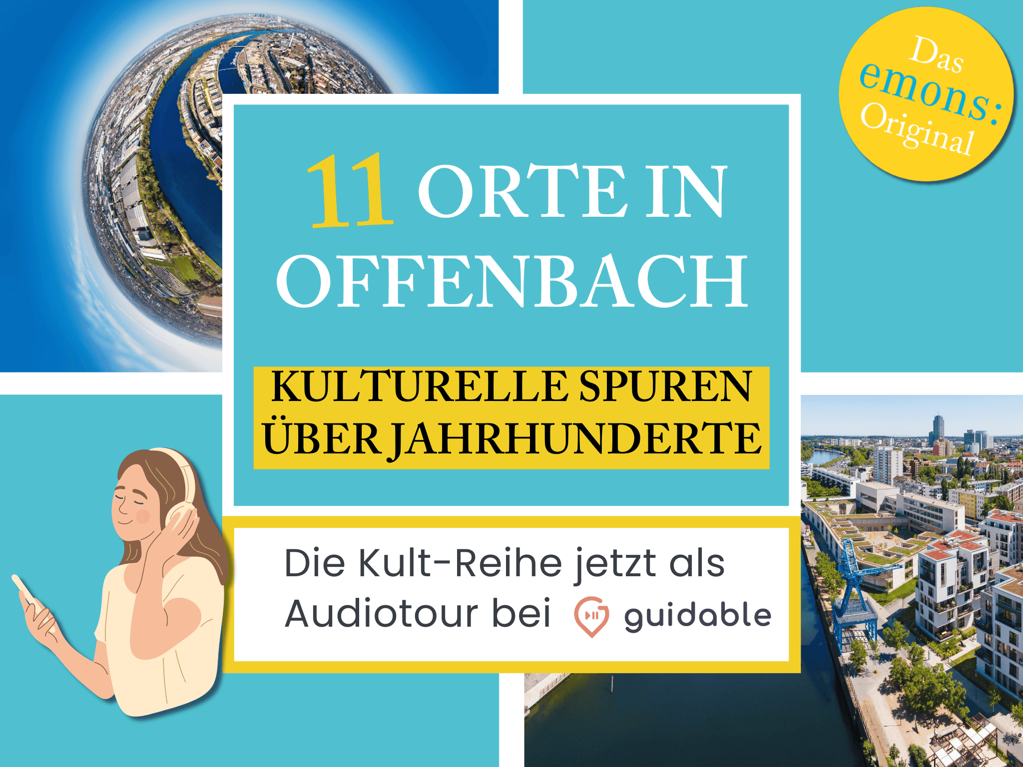 11 Orte in Offenbach Kulturelle Spuren
über Jahrhunderte
