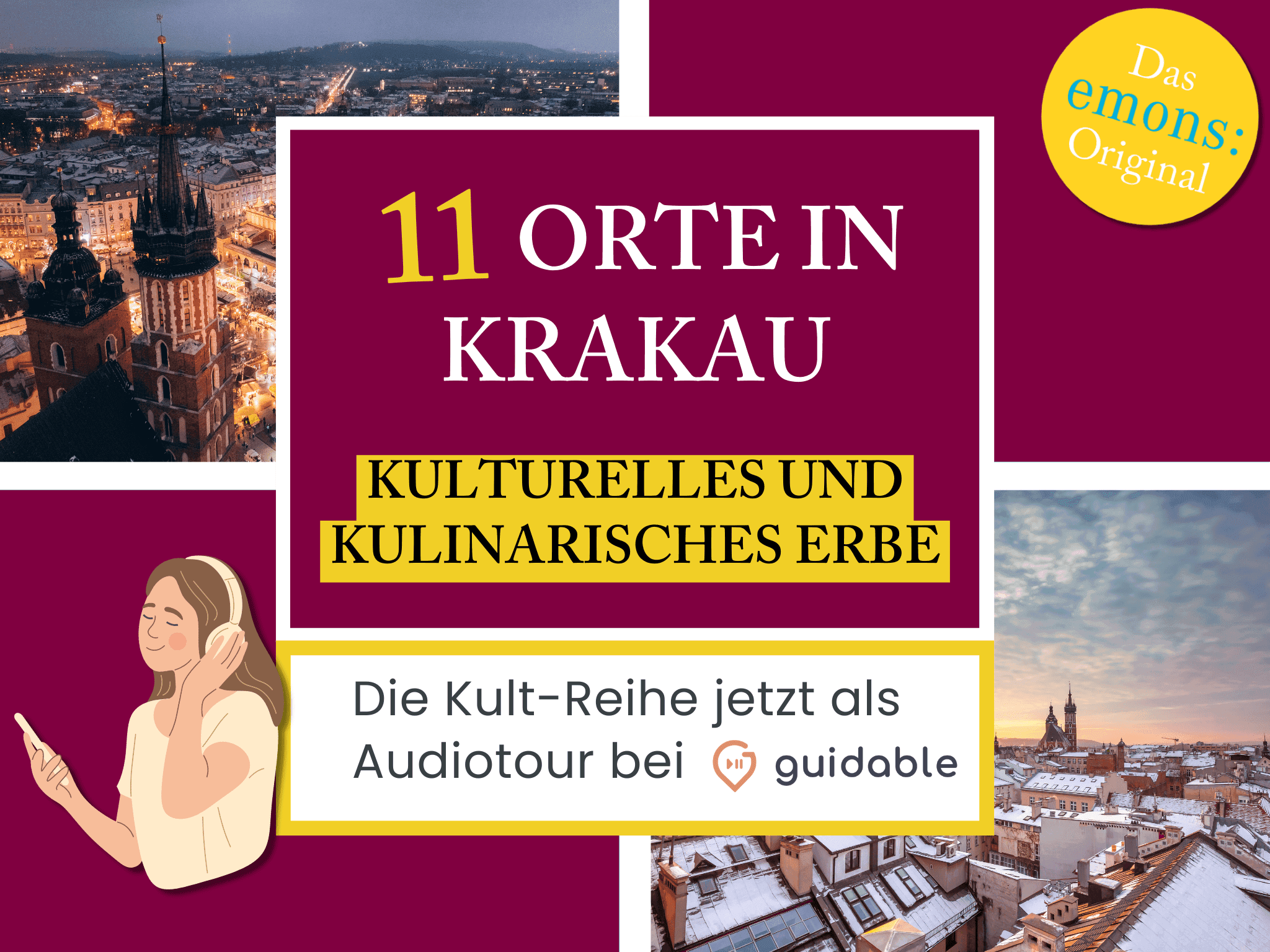 11 Orte in Krakau Kulturelles und
kulinarisches Erbe