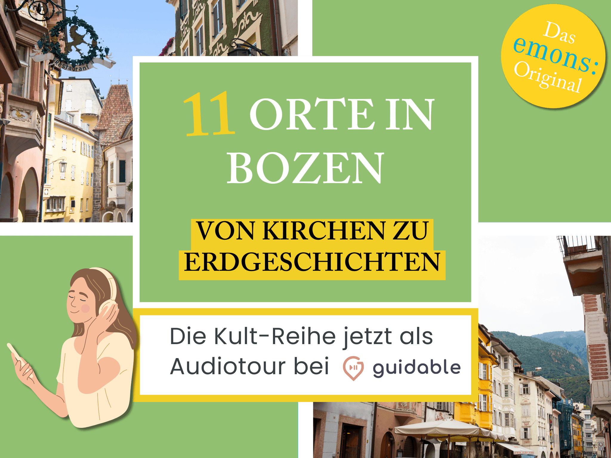 11 Orte in Bozen Von Kirchen zu
Erdgeschichten