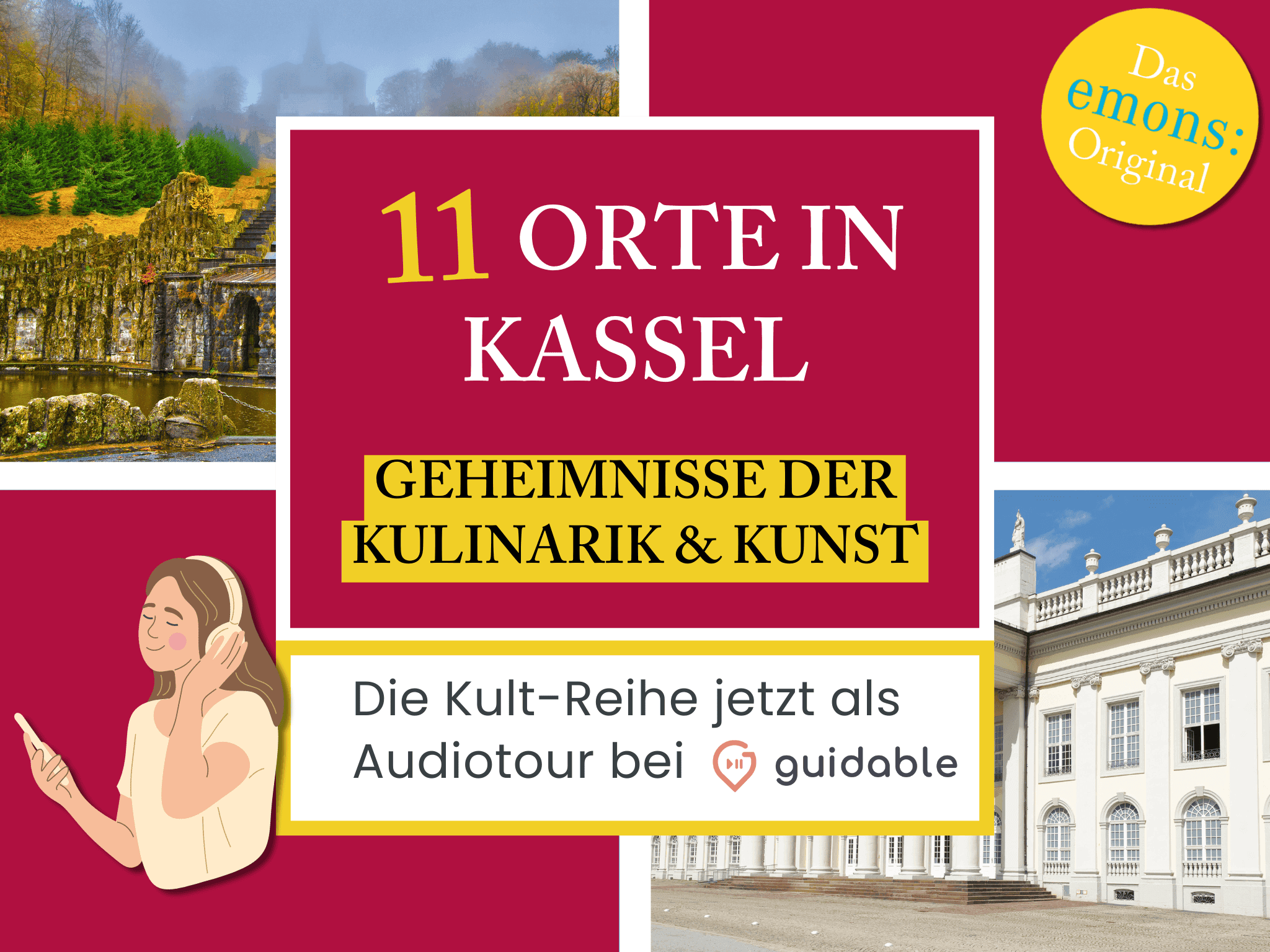 11 Orte in Kassel Geheimnisse der
Kulinarik & Kunst