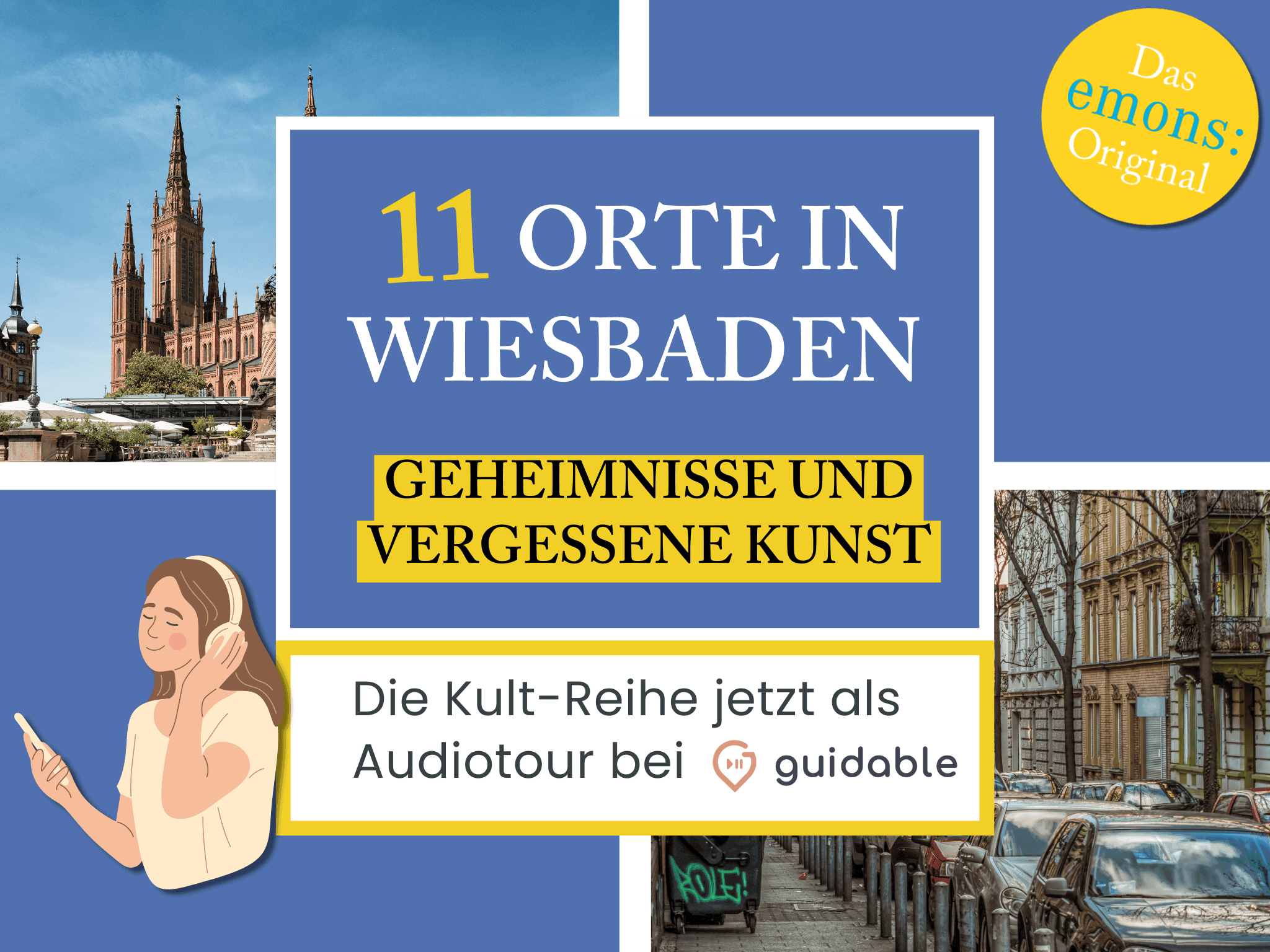 11 Orte in Wiesbaden Geheimnisse und 
vergessene Kunst