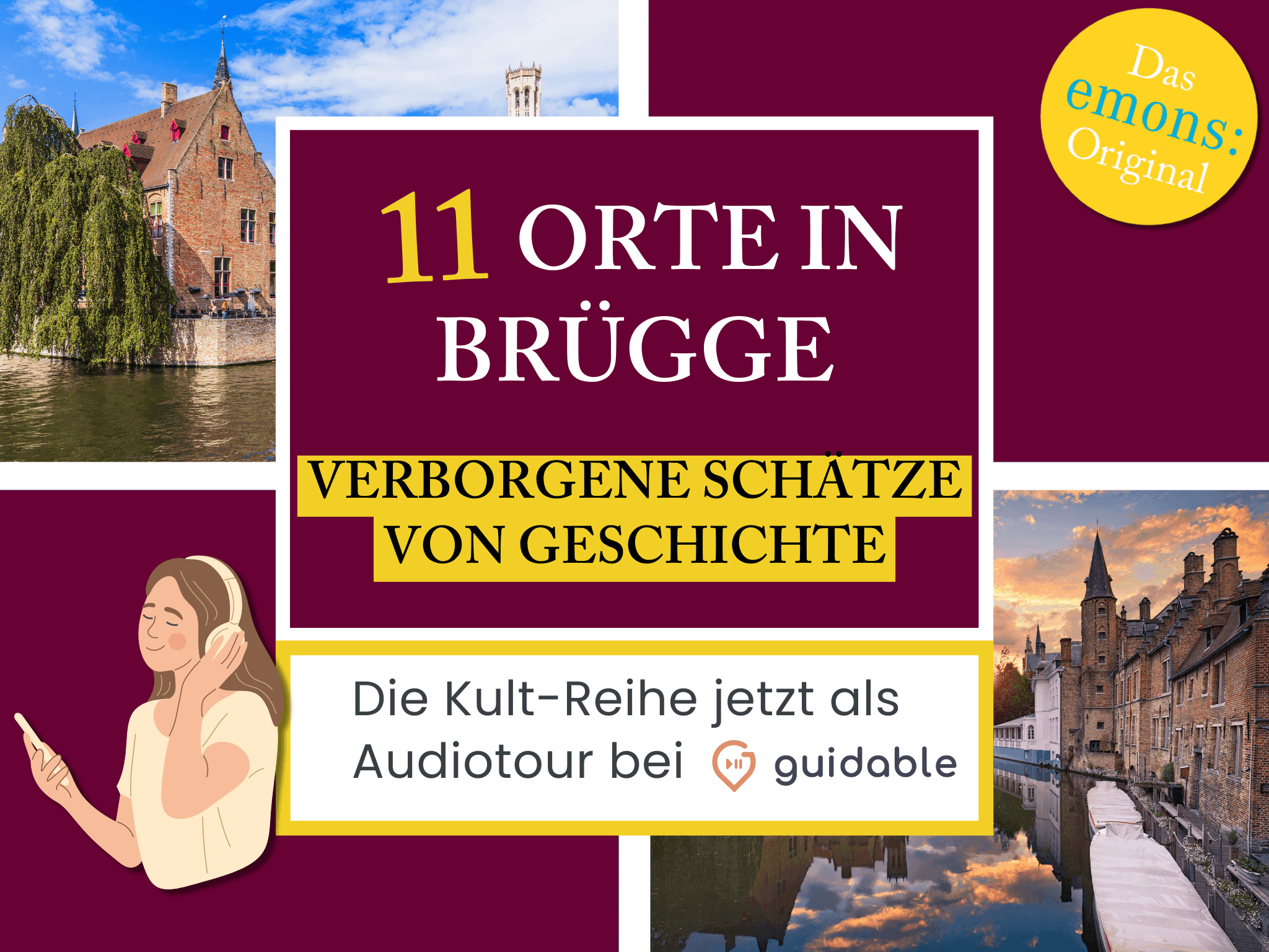 11 Orte in Brügge Verborgene Schätze
von Geschichte