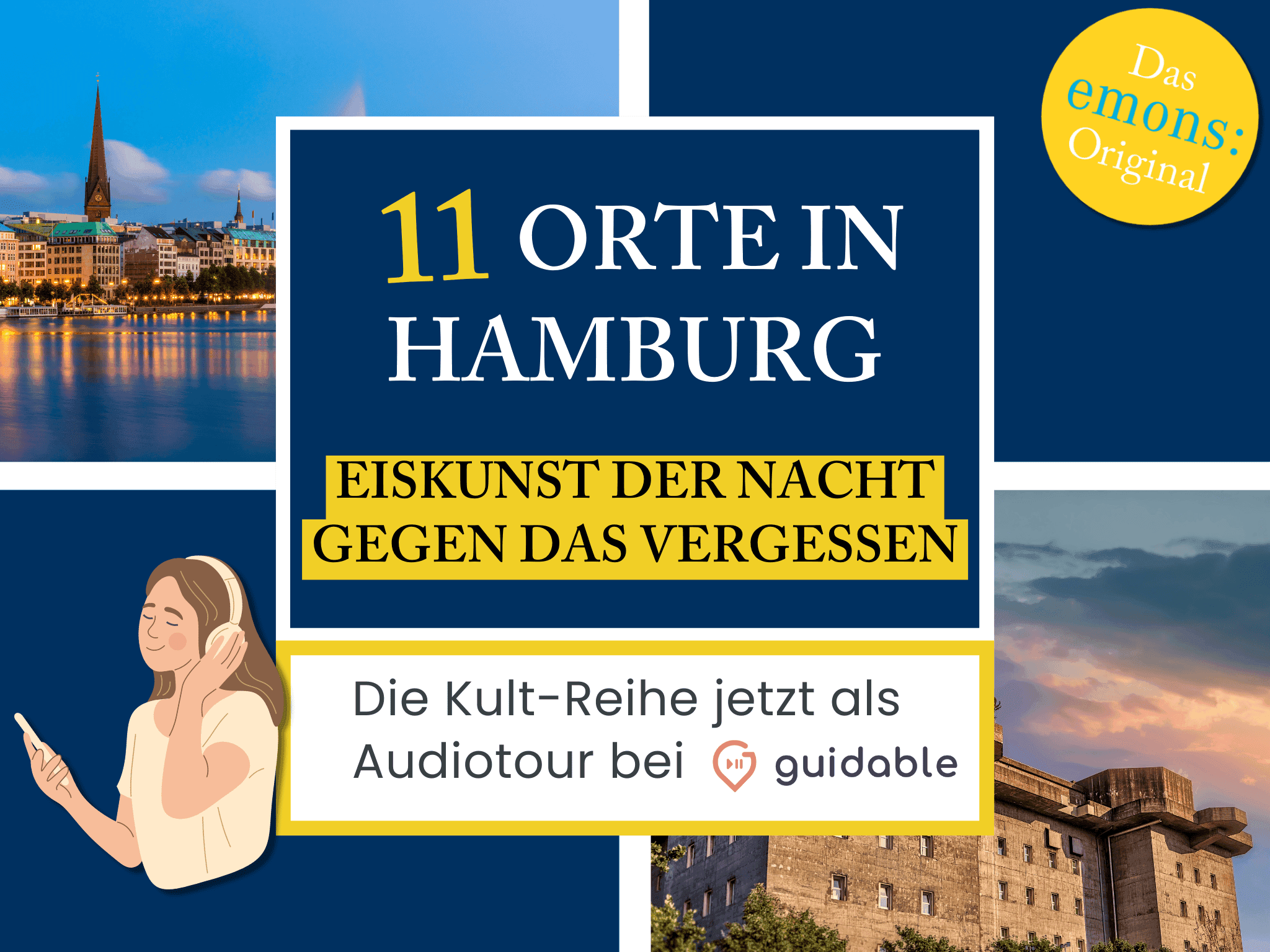 11 Orte in Hamburg Eiskunst der Nacht
Gegen das Vergessen