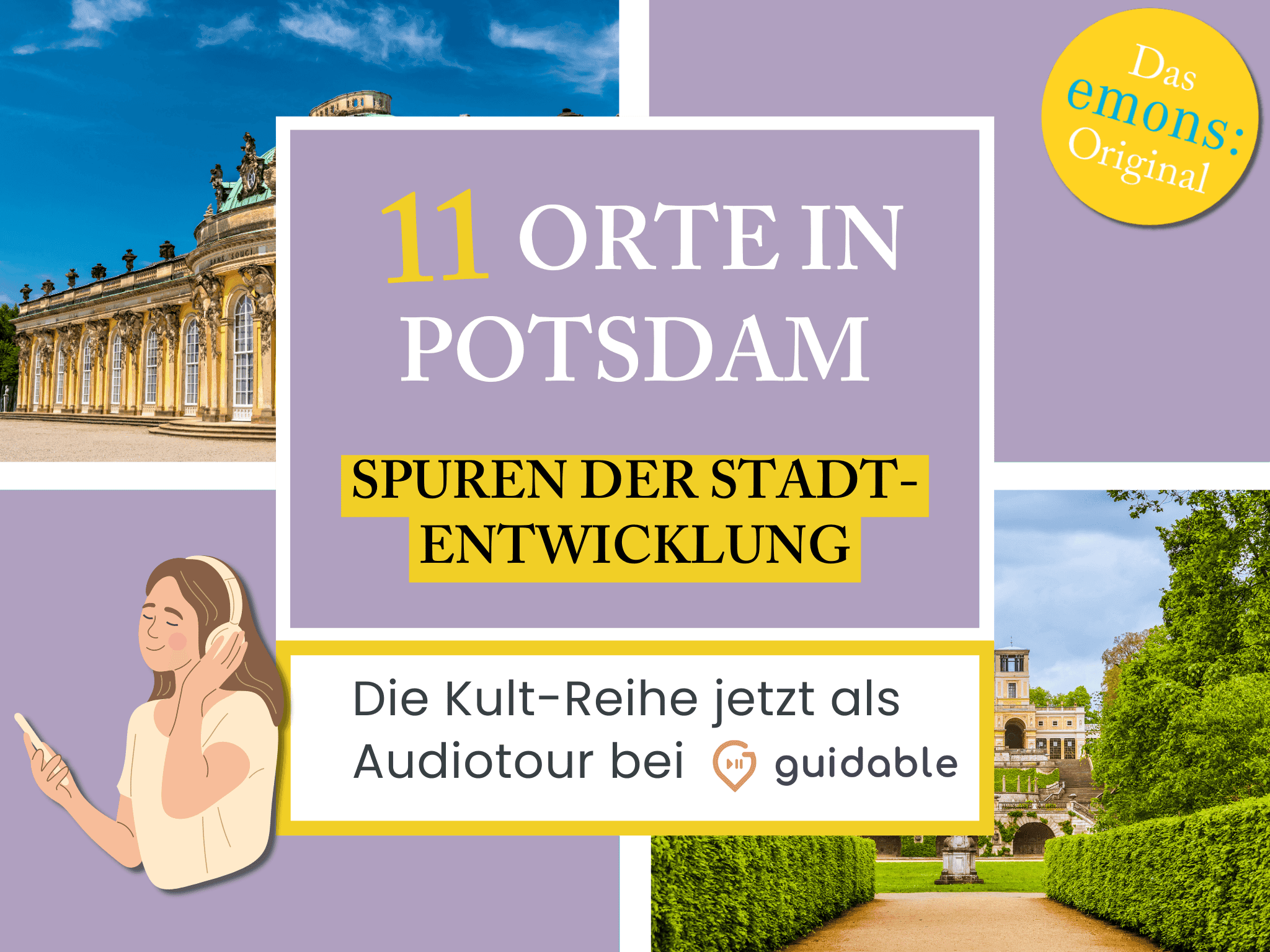 11 Orte in Potsdam Spuren der Stadt-
entwicklung