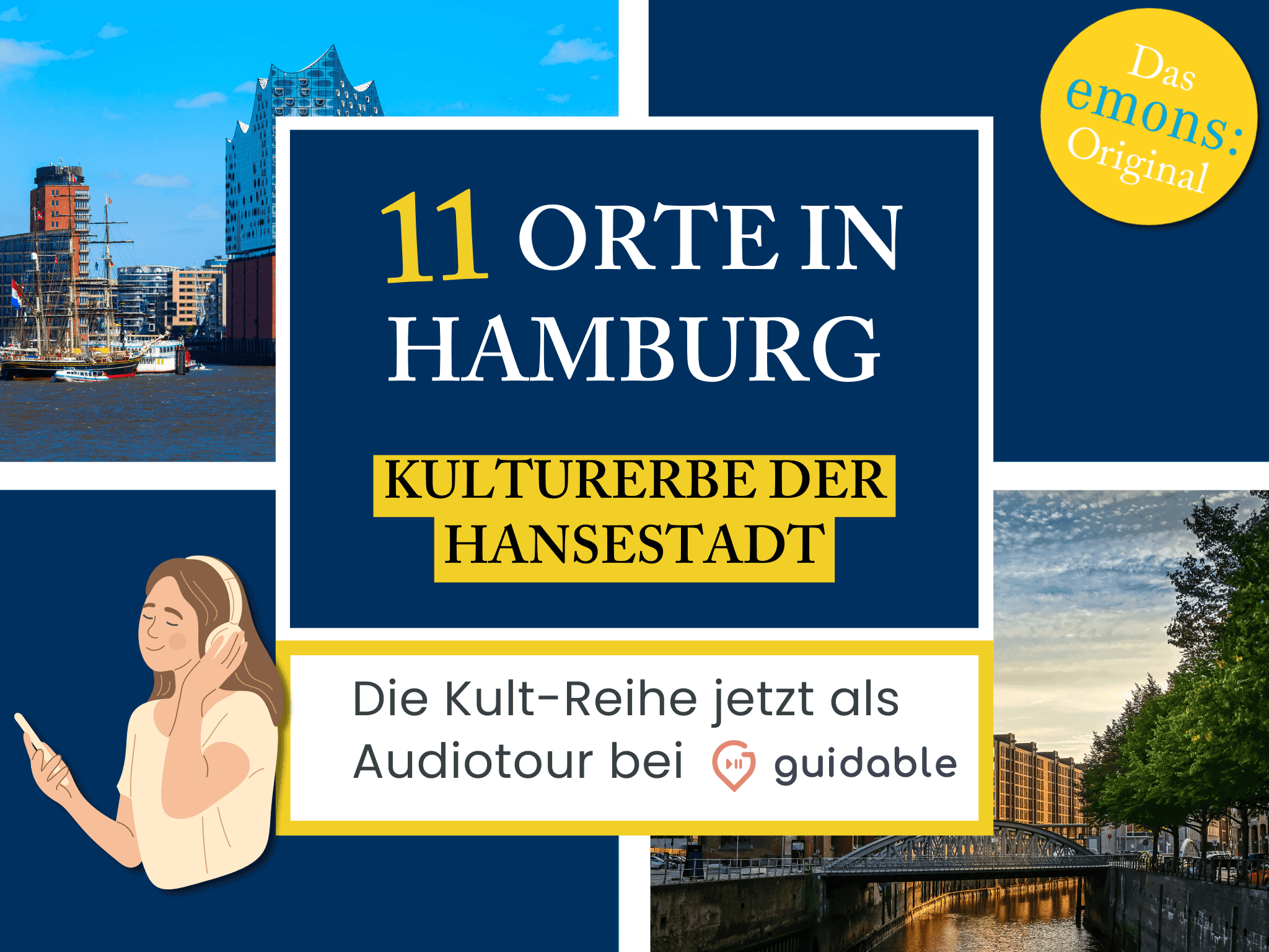 11 Orte in Hamburg Kulturerbe der
Hansestadt