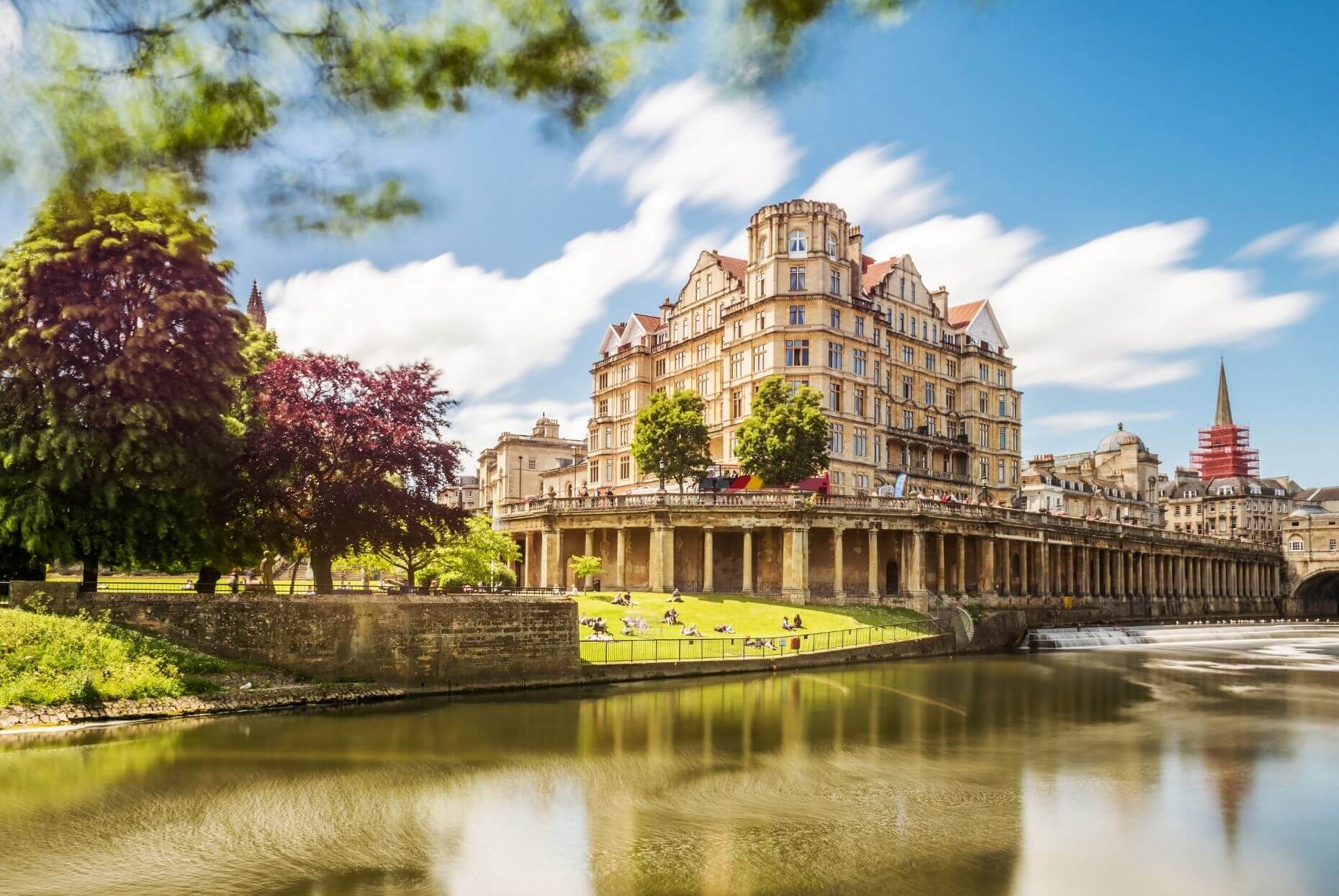 Bath landscape