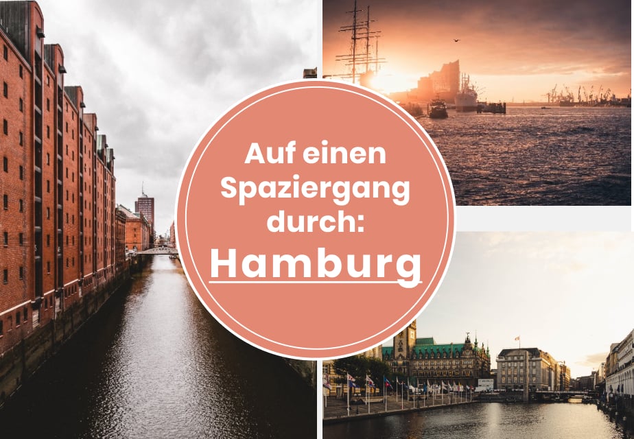 Auf einen Spaziergang durch Hamburg
