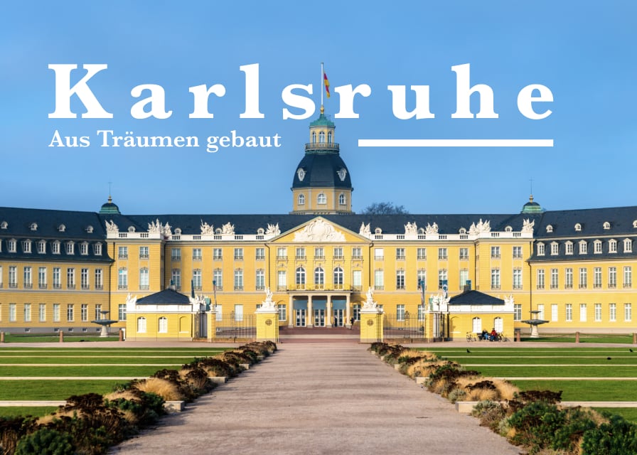 Karlsruhe - aus Träumen gebaut. Ein Spaziergang durch die Fächerstadt.