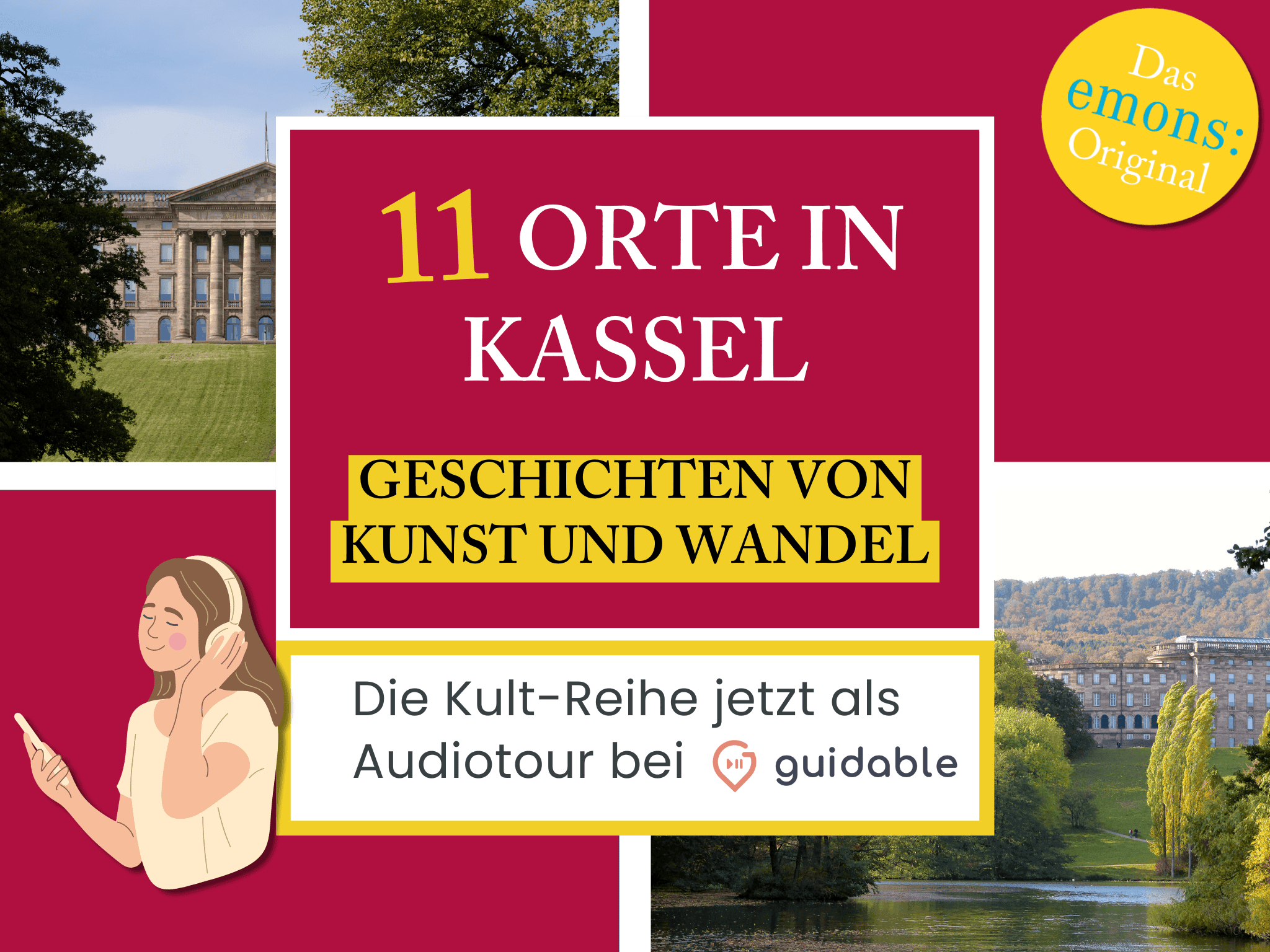11 Orte in Kassel Geschichten von 
Kunst und Wandel
