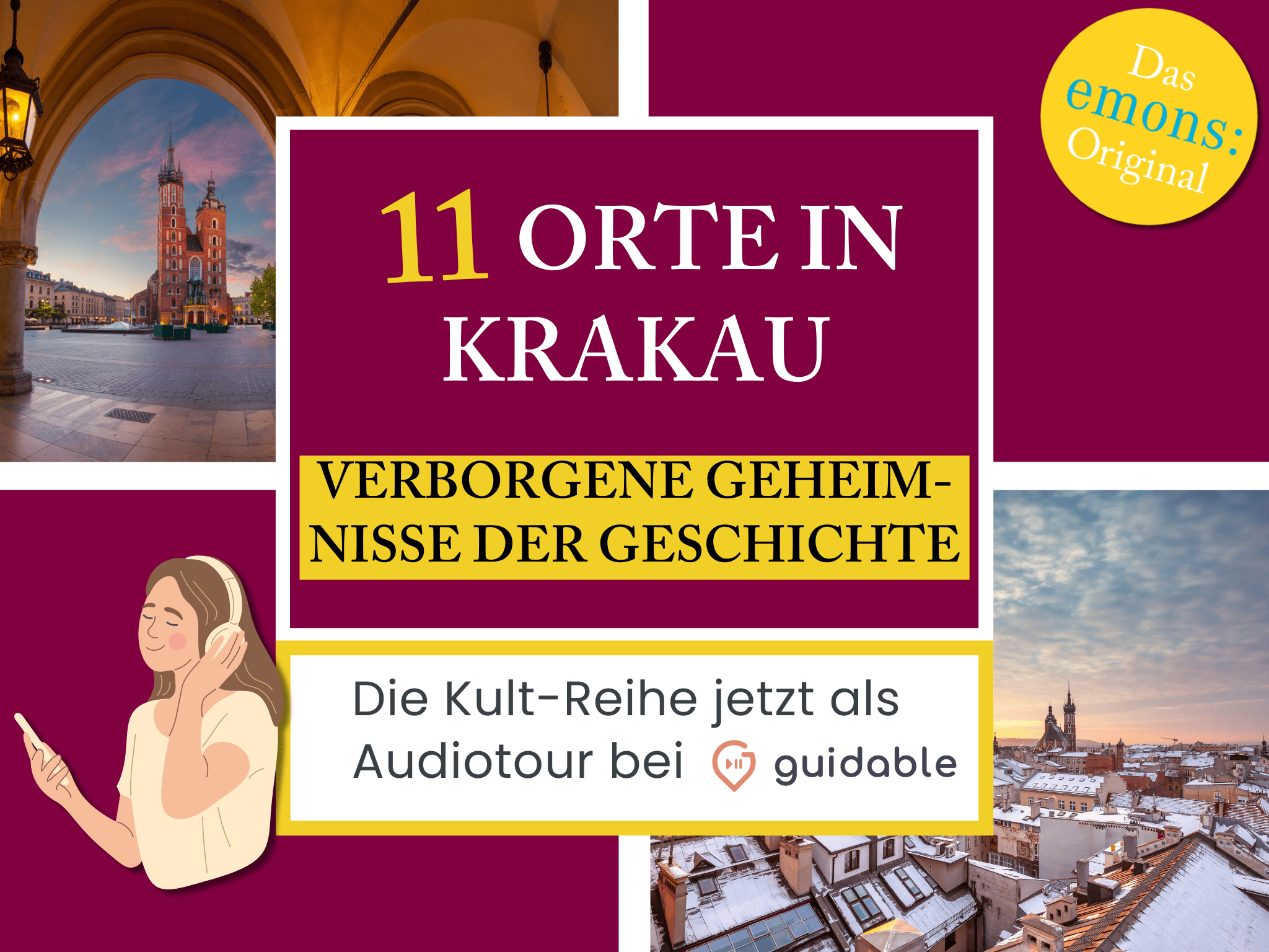 11 Orte in Krakau Verborgene Geheim-
nisse der Geschichte