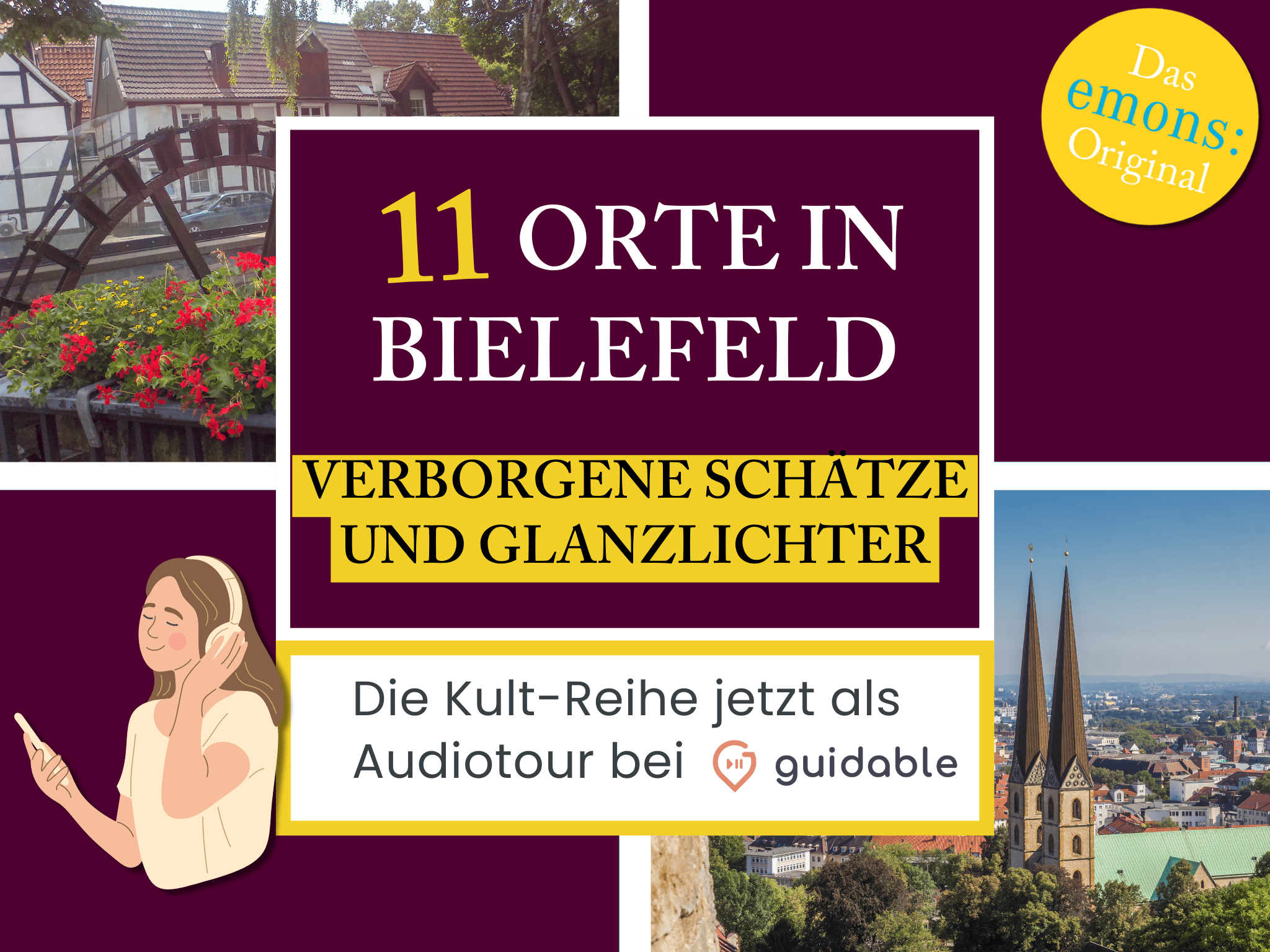11 Orte in Bielefeld Verborgene Schätze
und Glanzlichter