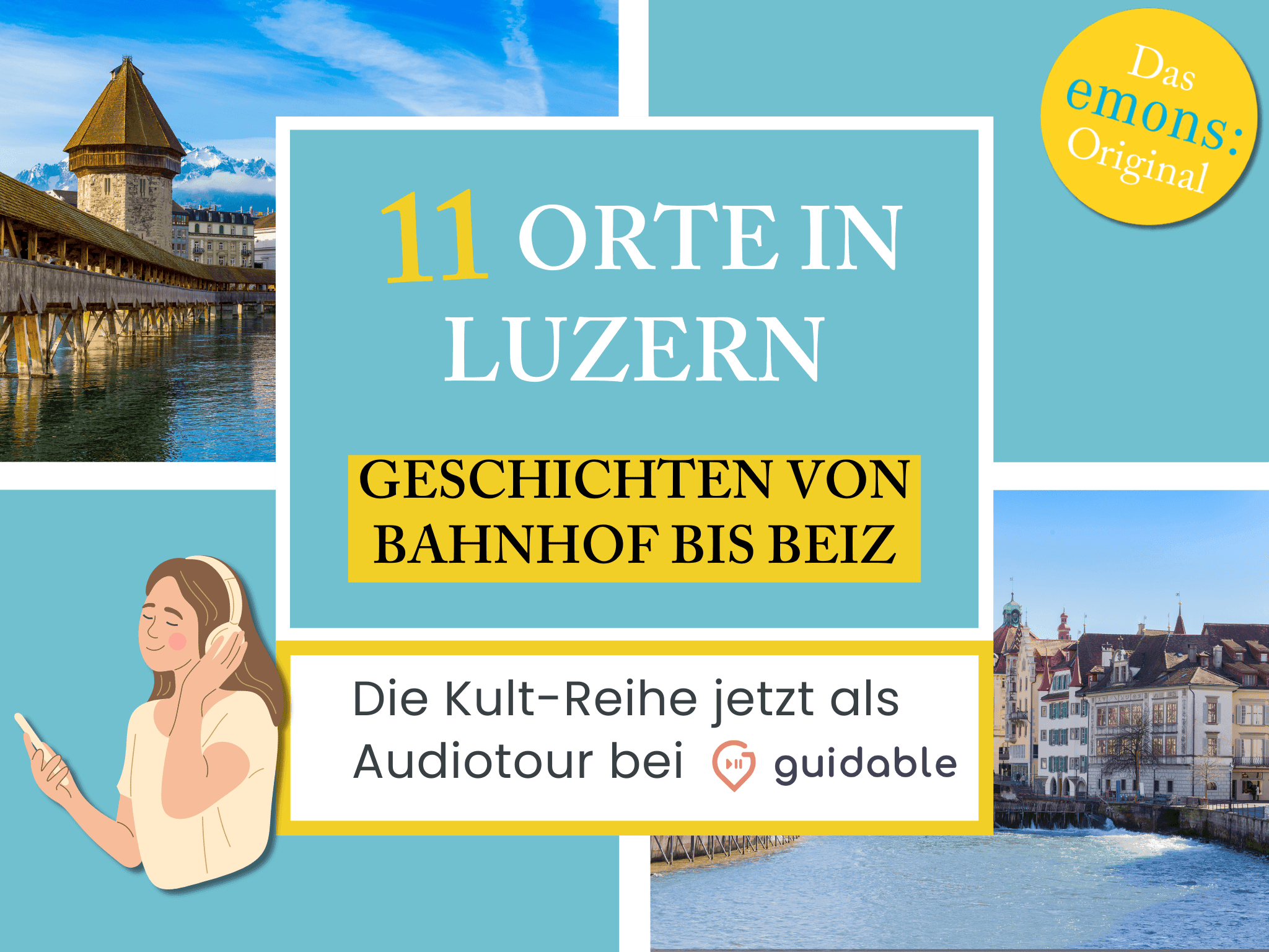11 Orte in Luzern Geschichten von 
Bahnhof bis Beiz