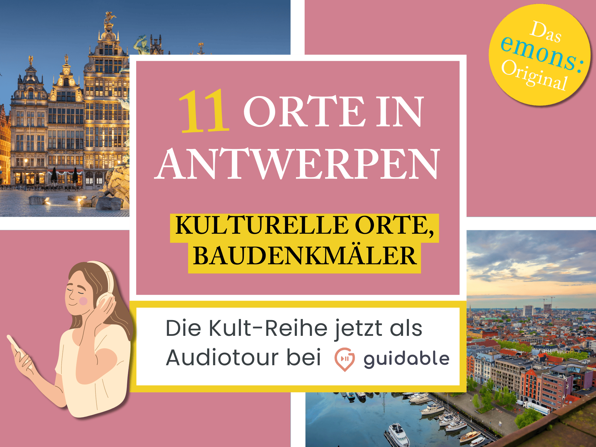 11 Orte in Antwerpen Kulturelle Orte,
Baudenkmäler