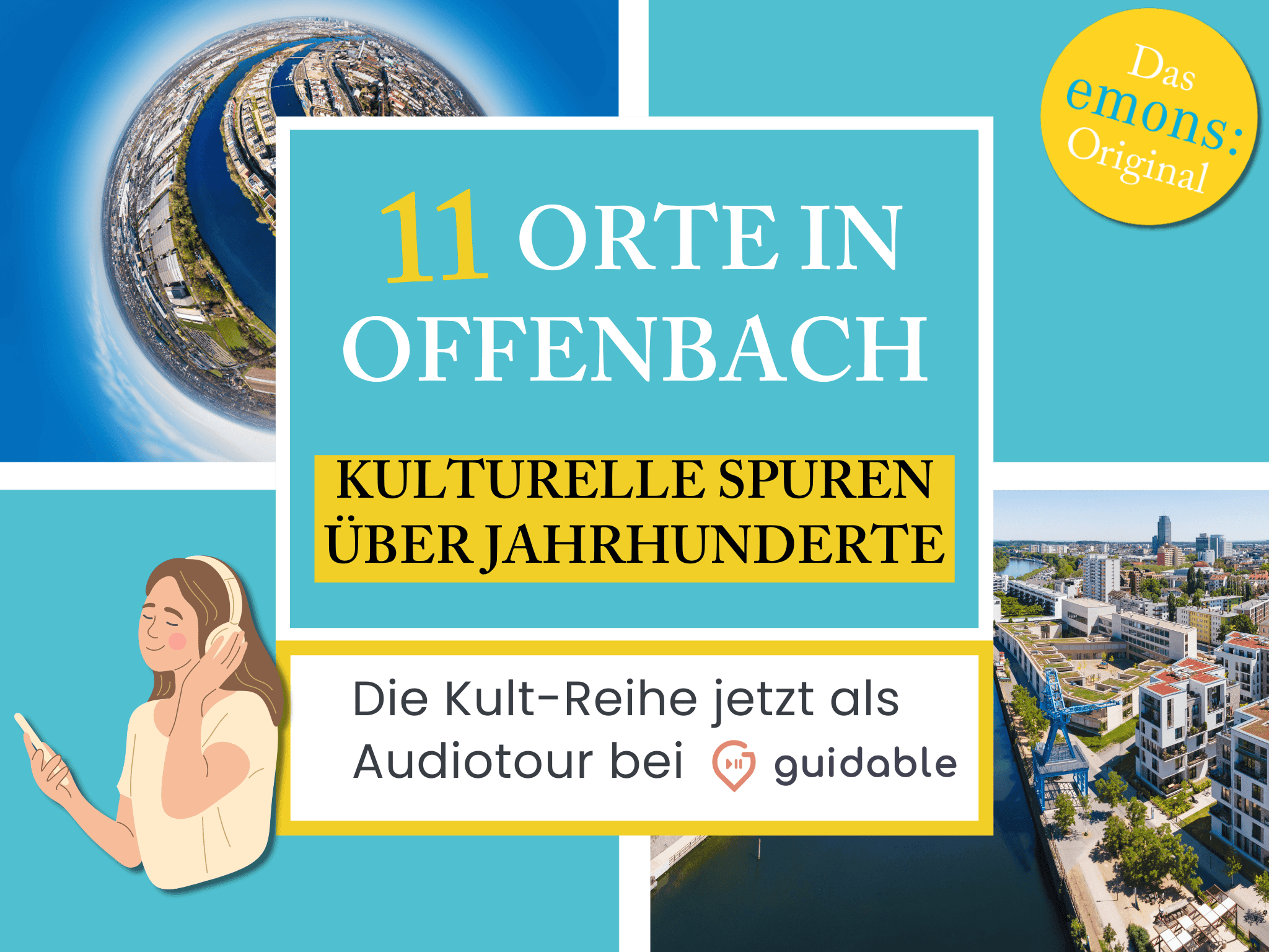 11 Orte in Offenbach Kulturelle Spuren
über Jahrhunderte