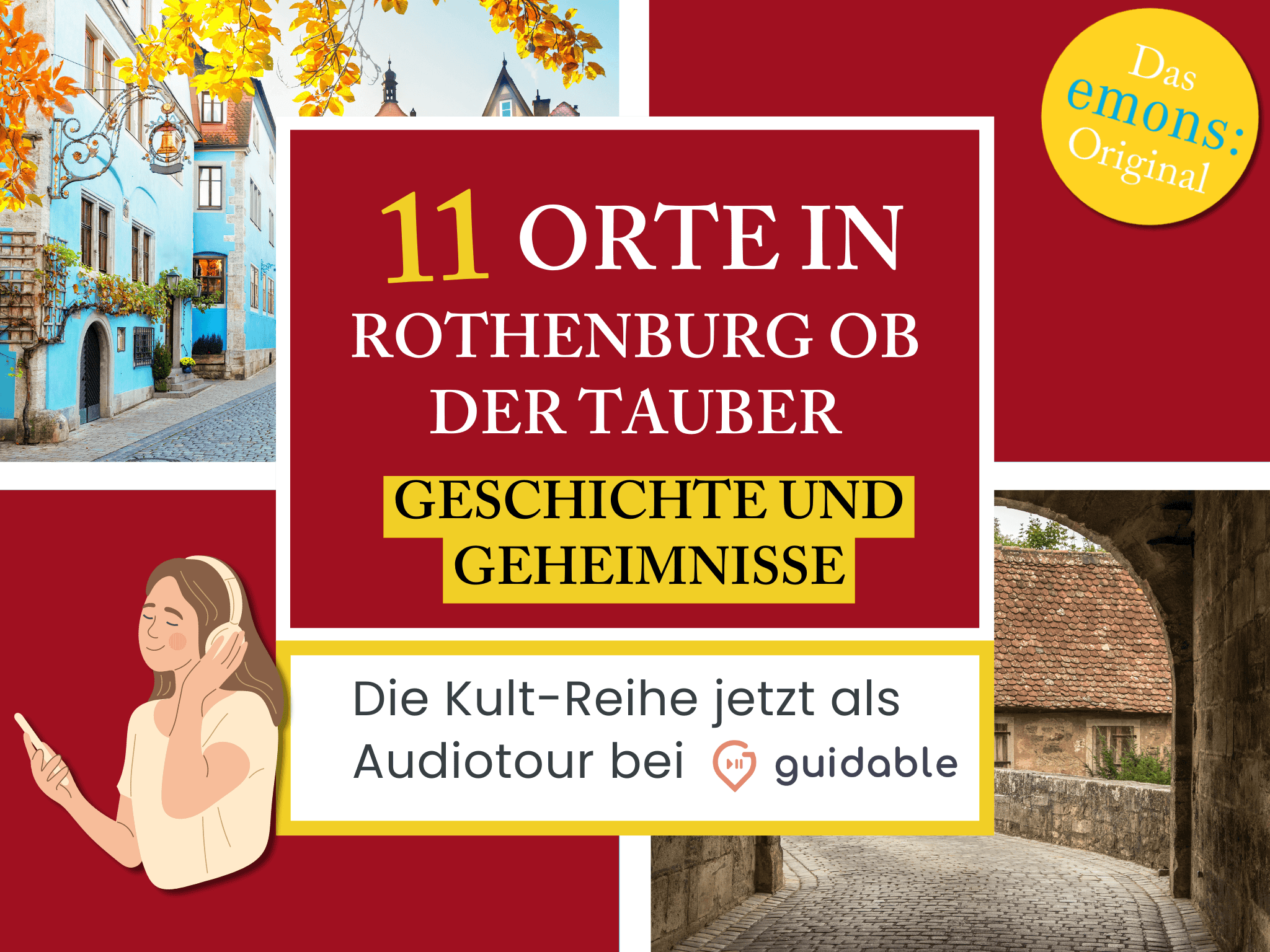 11 Orte in Rothenburg ob der Tauber Geschichte und 
Geheimnisse