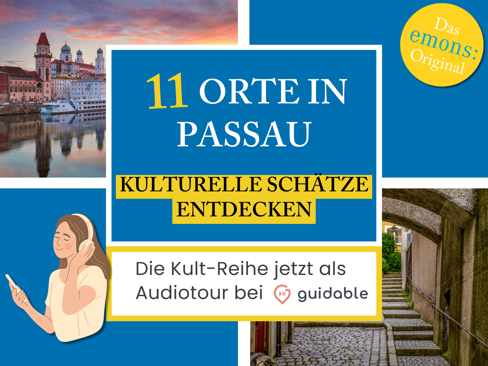 11 Orte in Passau Kulturelle
Schätze entdecken