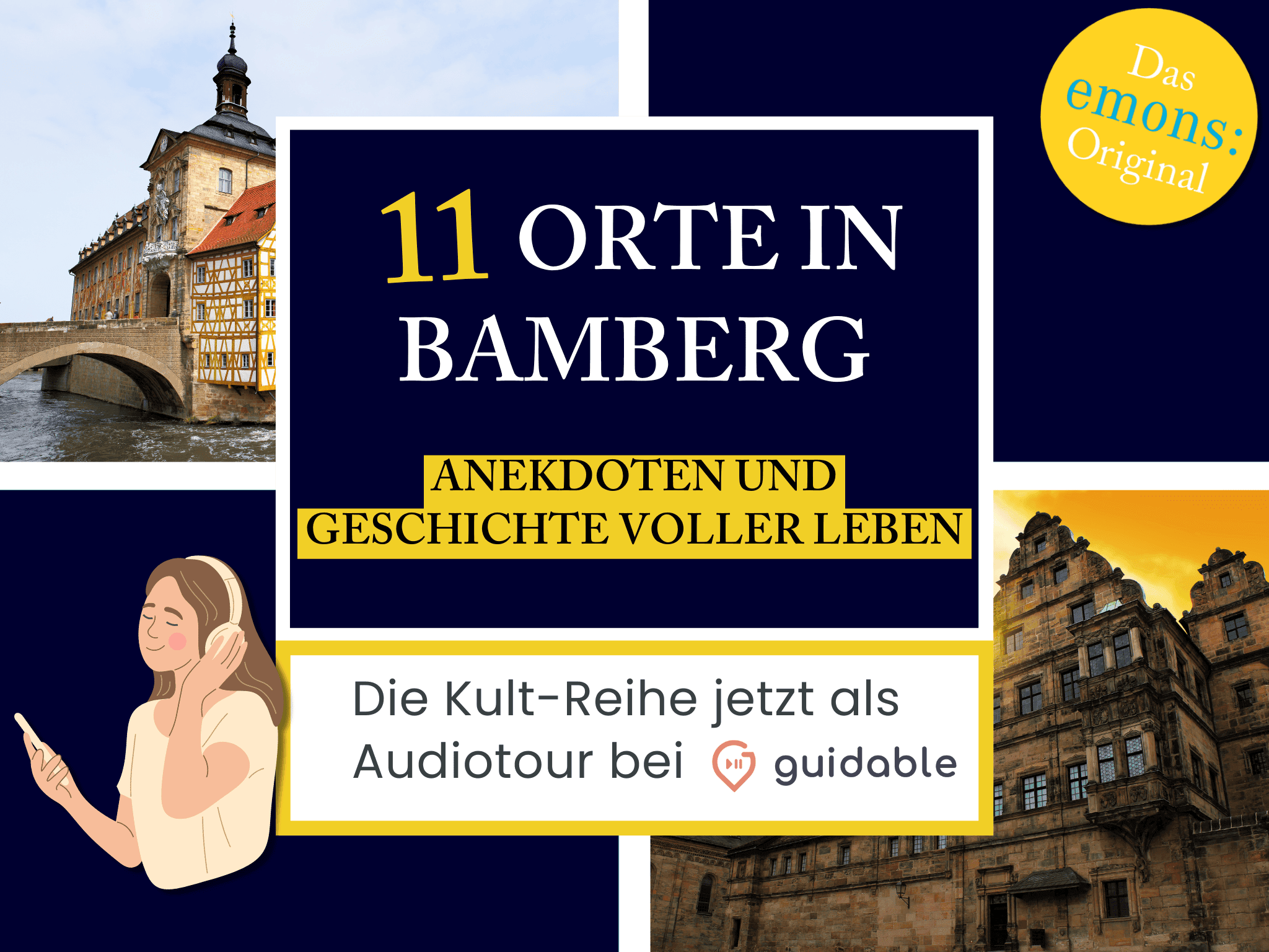 11 Orte in Bamberg Anekdoten und 
Geschichte voller
Leben
