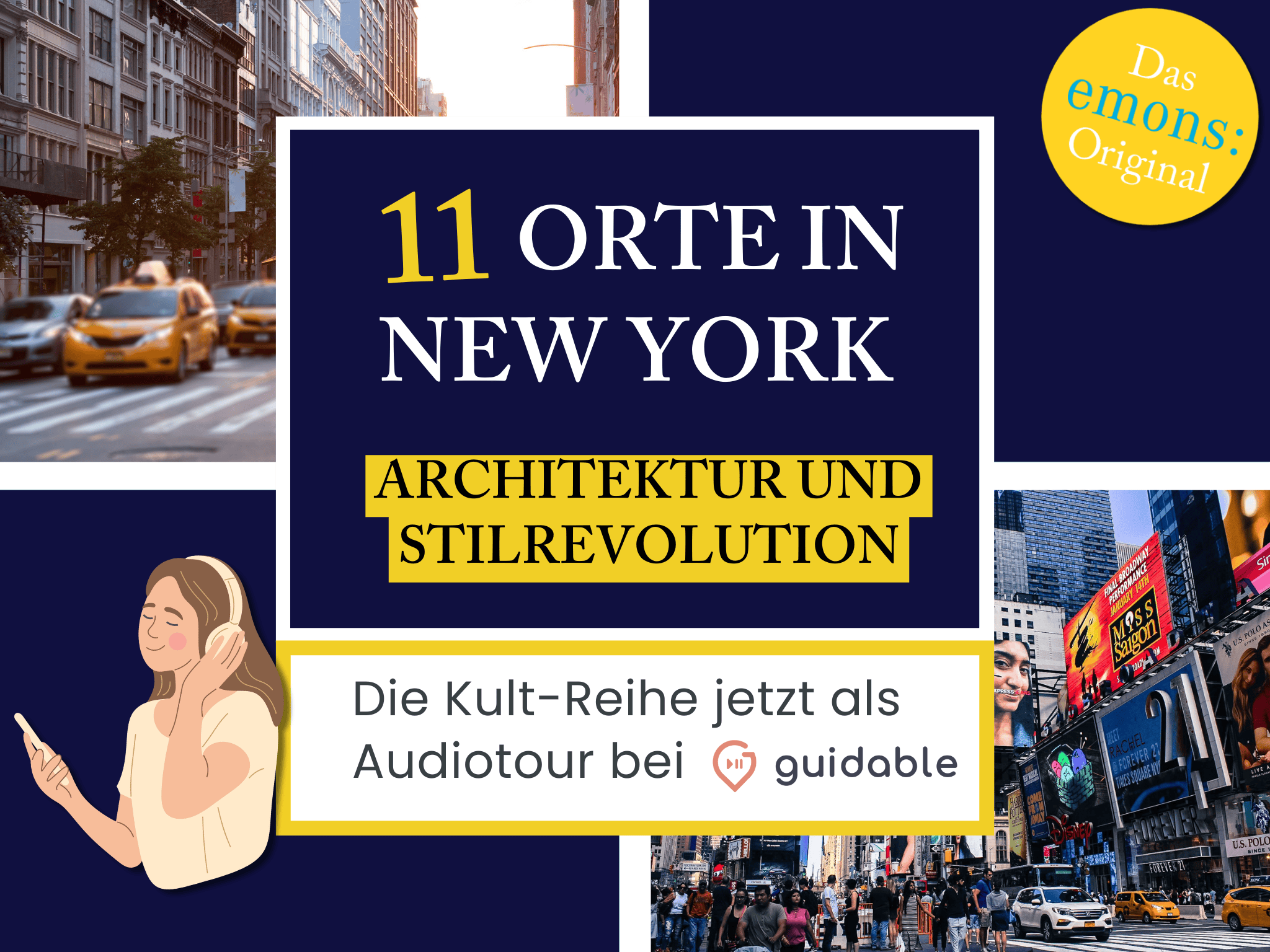 11 Orte in New York City Architektur und 
Stilrevolution