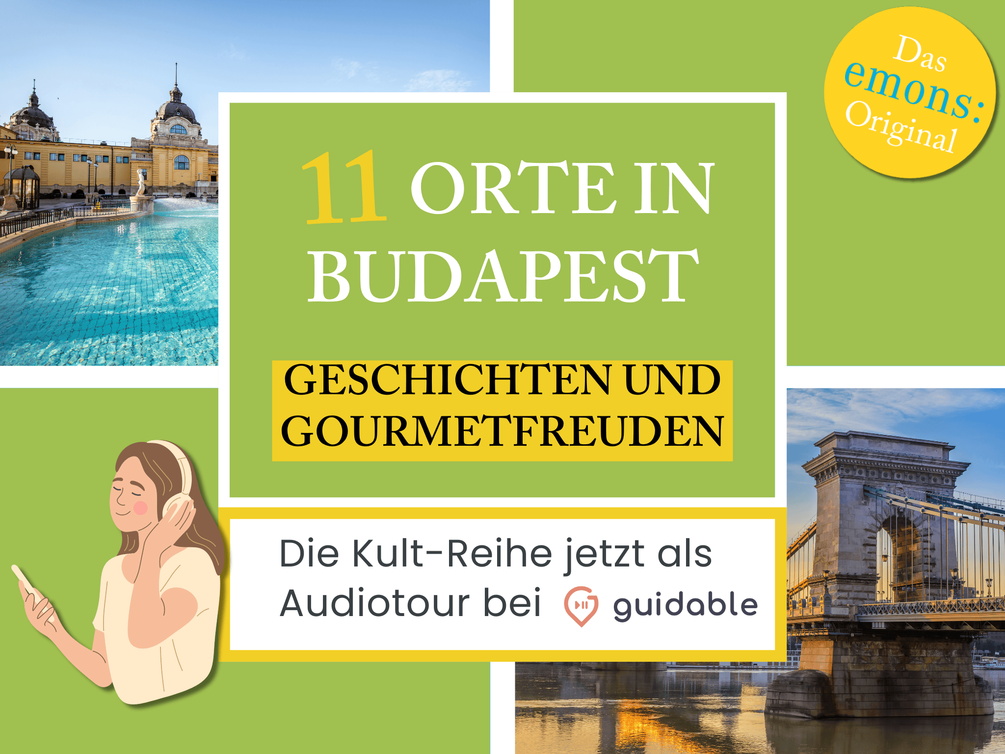11 Orte in Budapest Geschichten und 
Gourmetfreuden