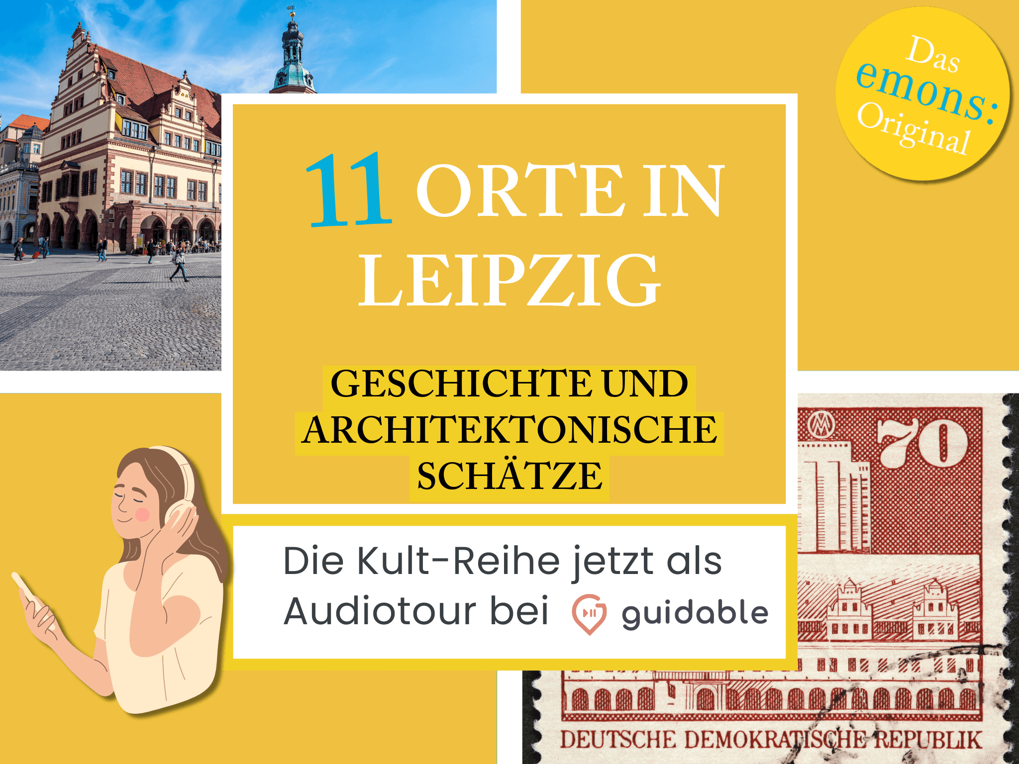 11 Orte in Leipzig Geschichte und 
architektonische 
Schätze