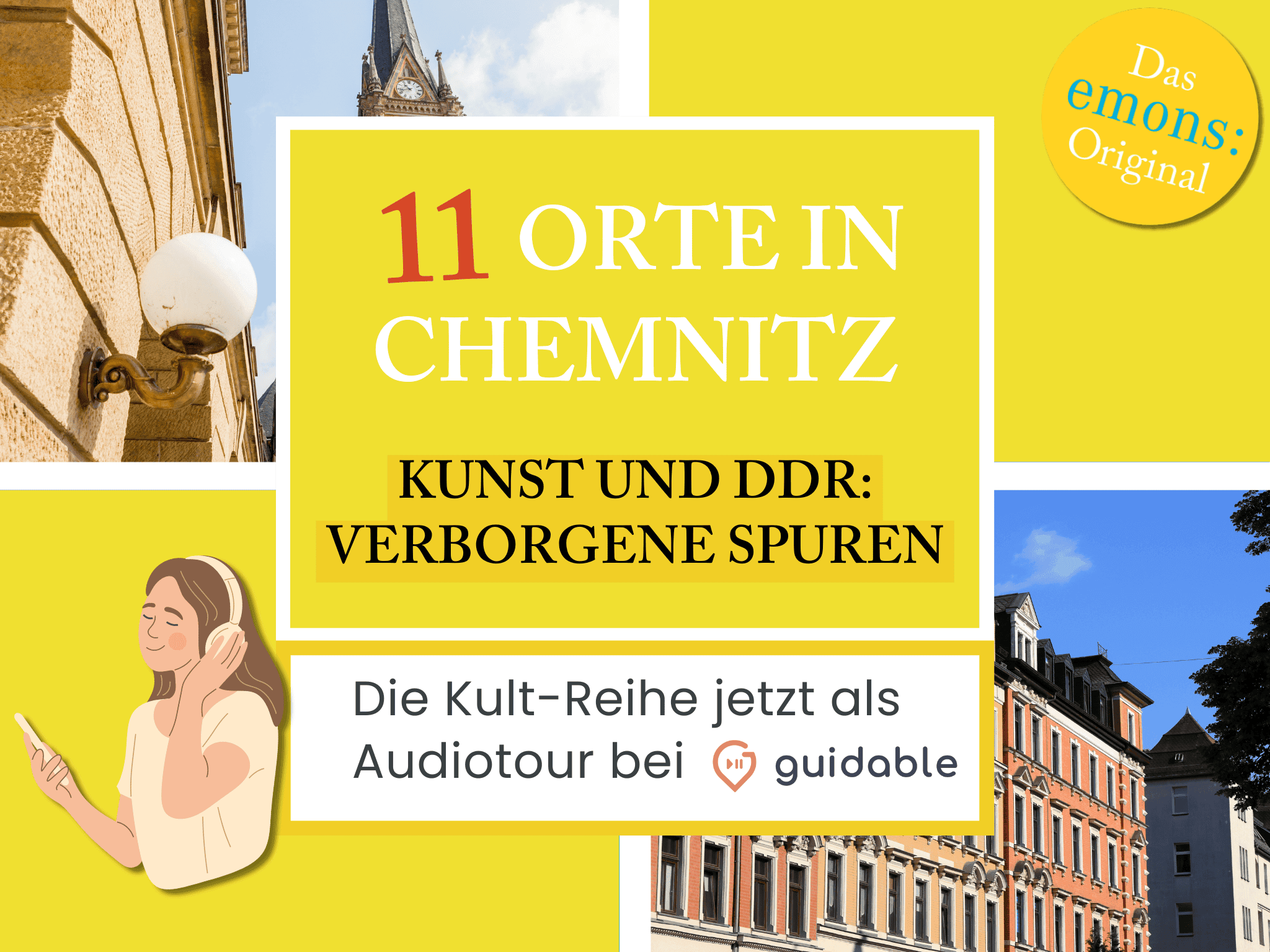 11 Orte in Chemnitz Kunst und DDR: Verborgene Spuren
