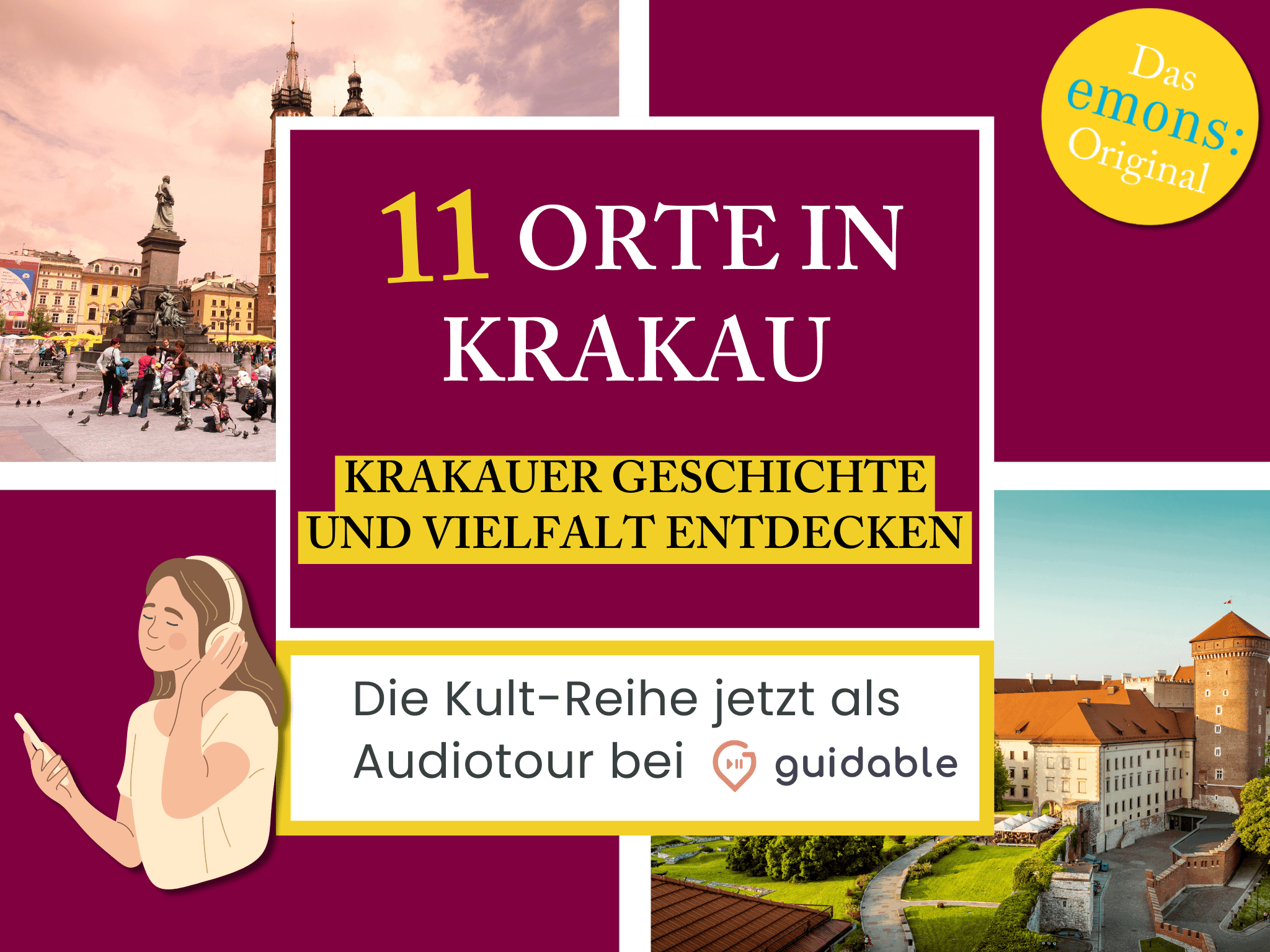 11 Orte in Krakau Krakauer Geschichte
und Vielfalt entdecken