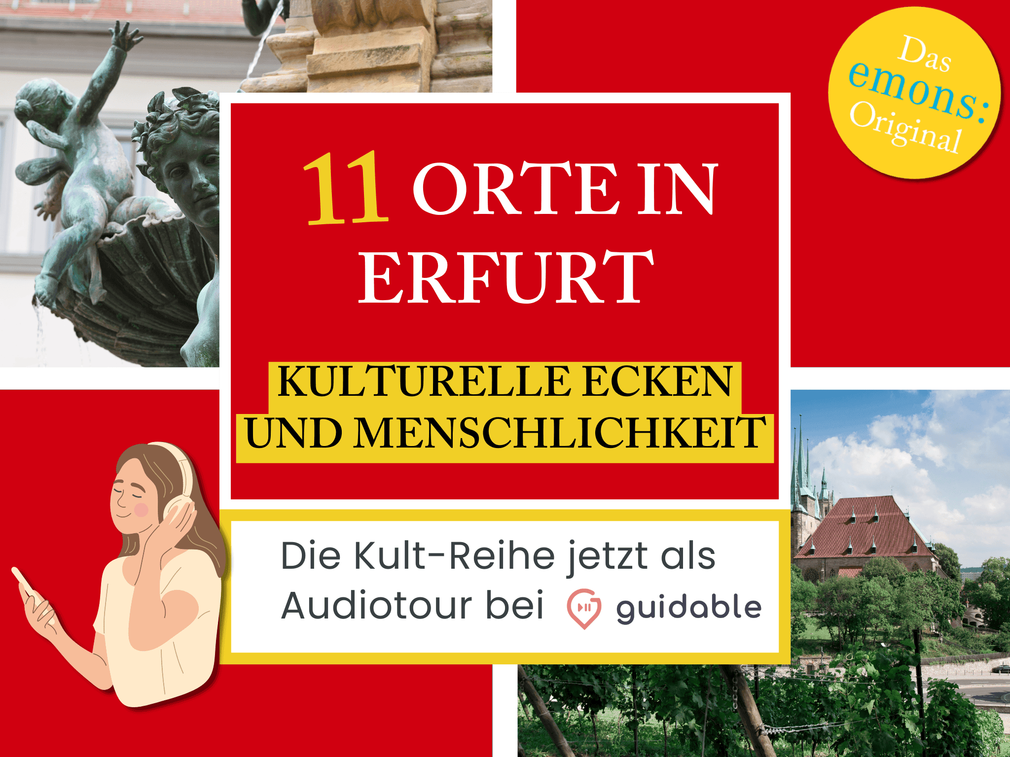 11 Orte in Erfurt Kulturelle Ecken
und Menschlichkeit