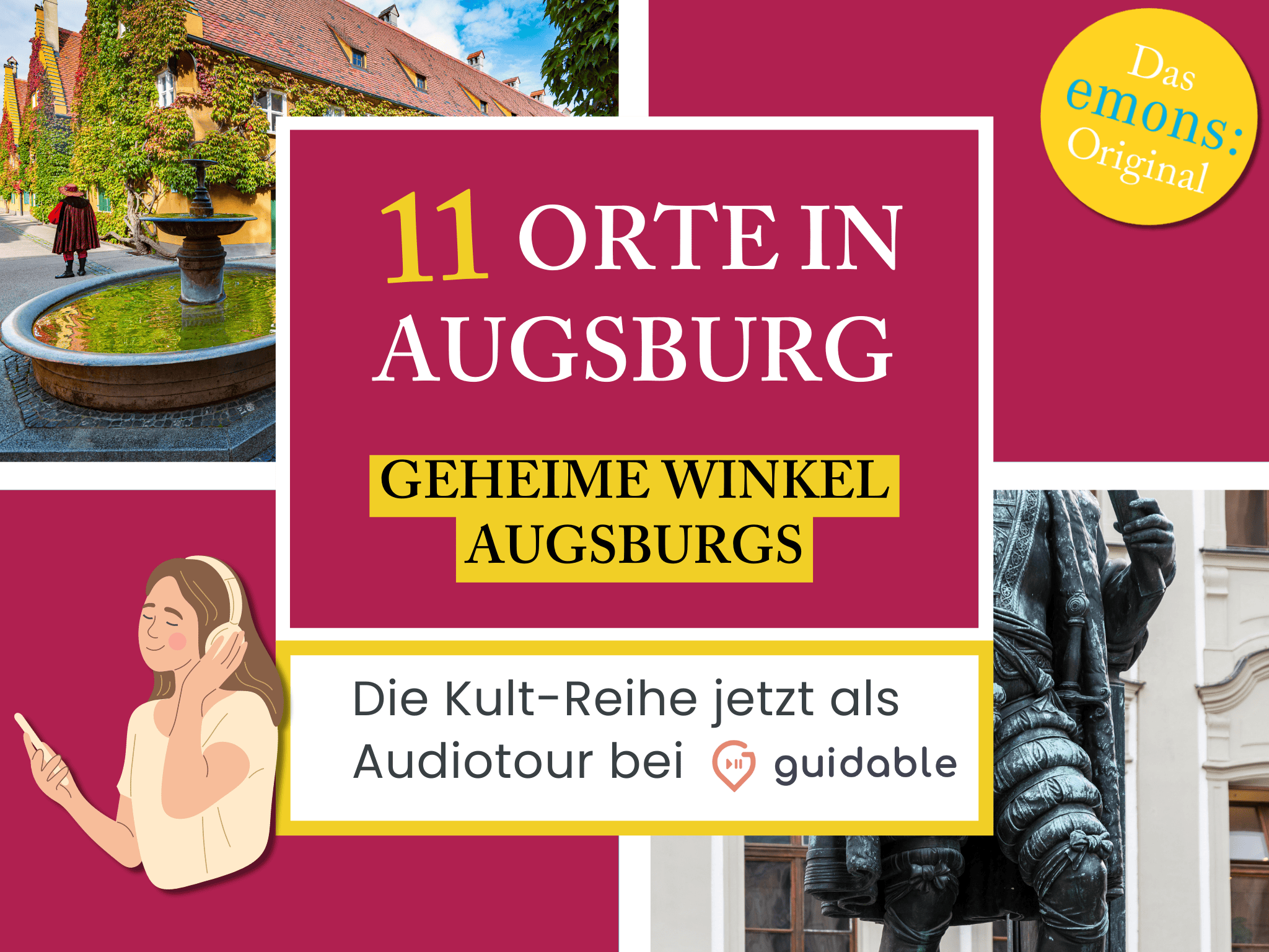11 Orte in Augsburg Geheime Winkel
Augsburgs