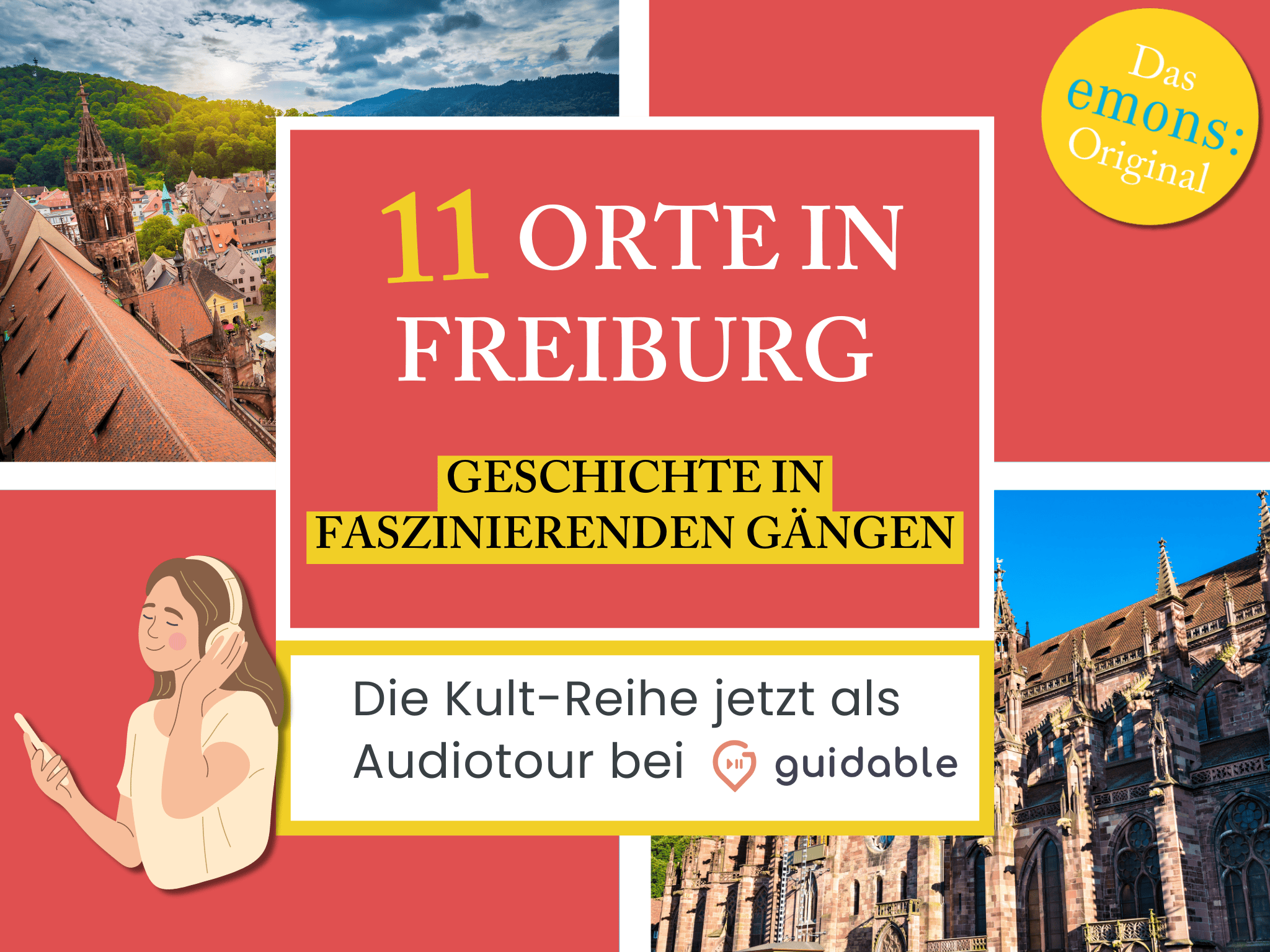11 Orte in Freiburg im Breisgau Geschichte in
faszinierenden Gängen
