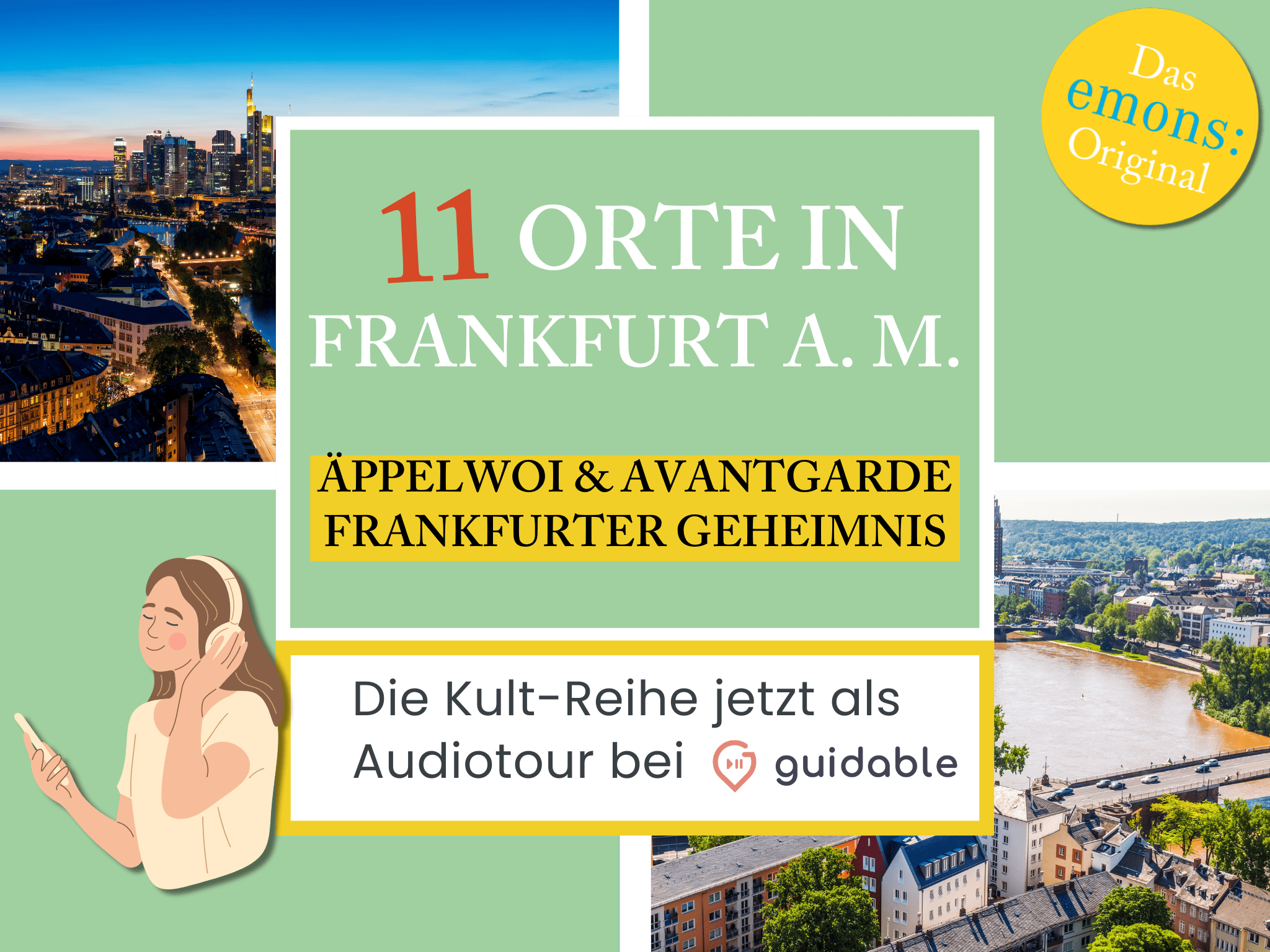 11 Orte in Frankfurt am Main Äppelwoi & Avantgarde
Frankfurter Geheimnis