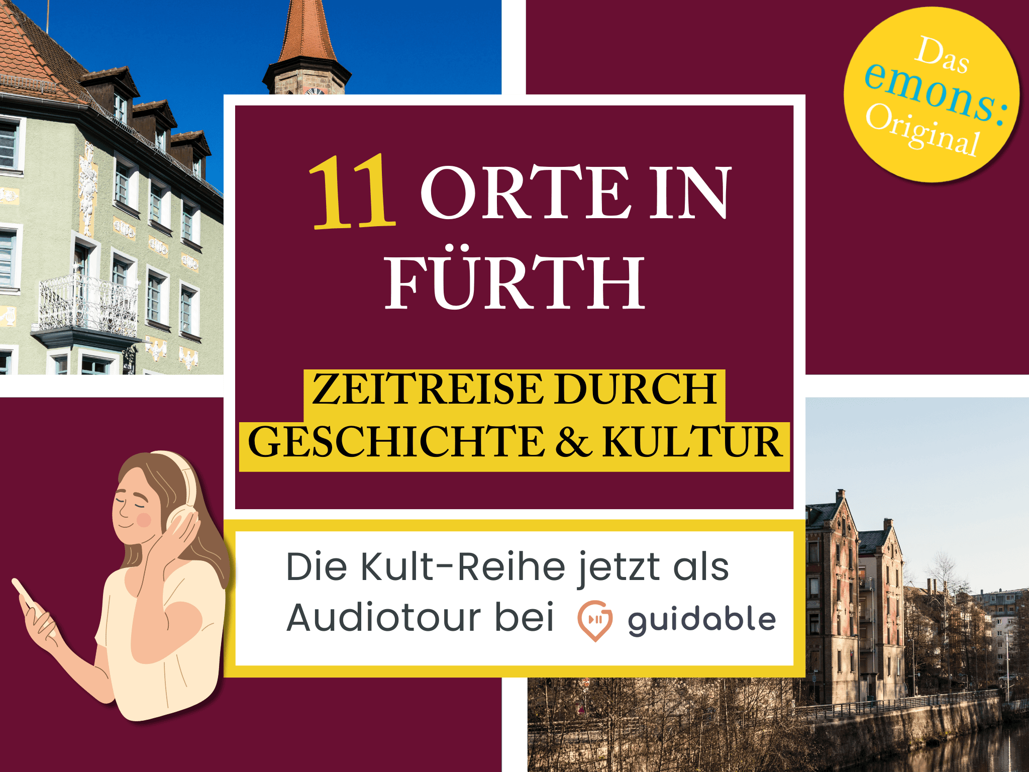 11 Orte in Fürth Zeitreise durch
Geschichte & Kultur