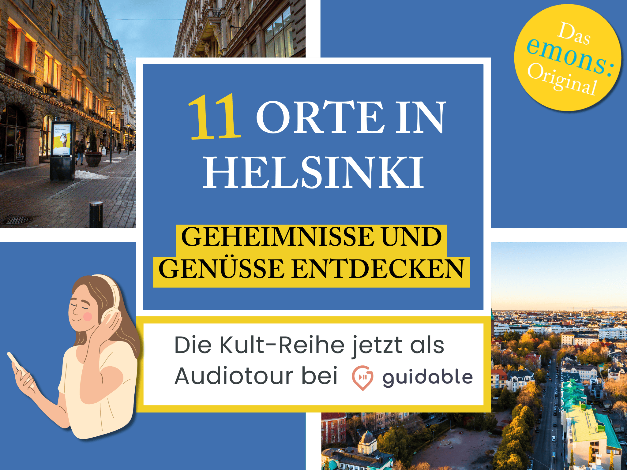 11 Orte in Helsinki Geheimnisse und 
Genüsse entdecken