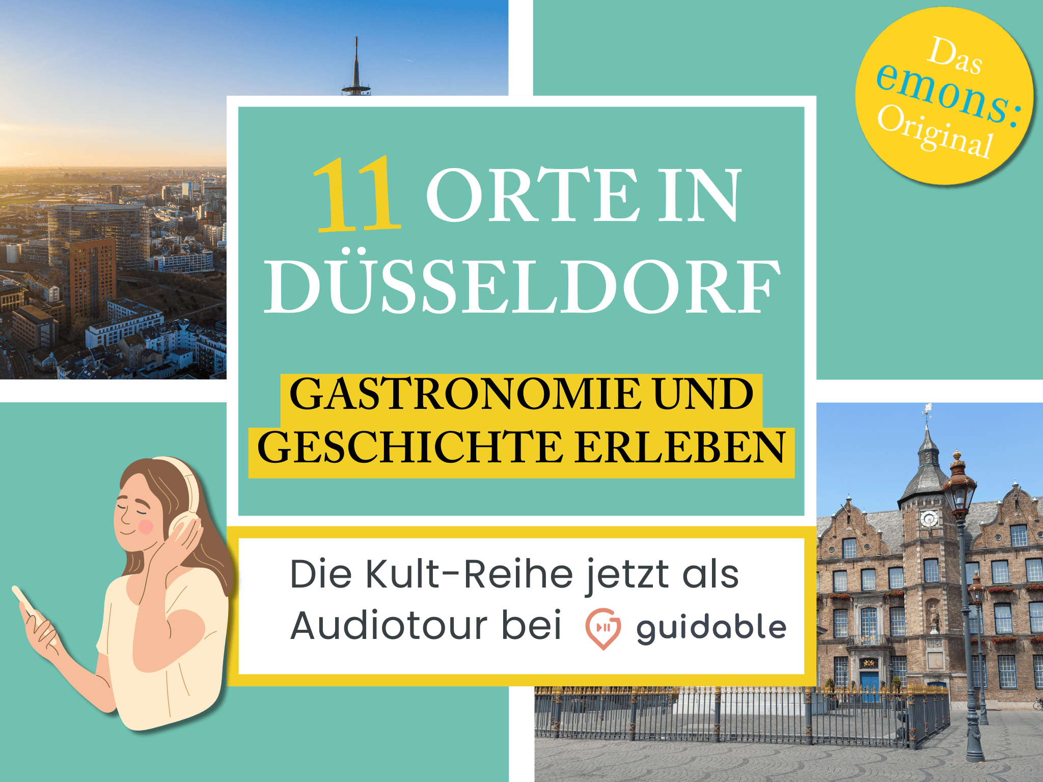 11 Orte in Düsseldorf Gastronomie und 
Geschichte erleben