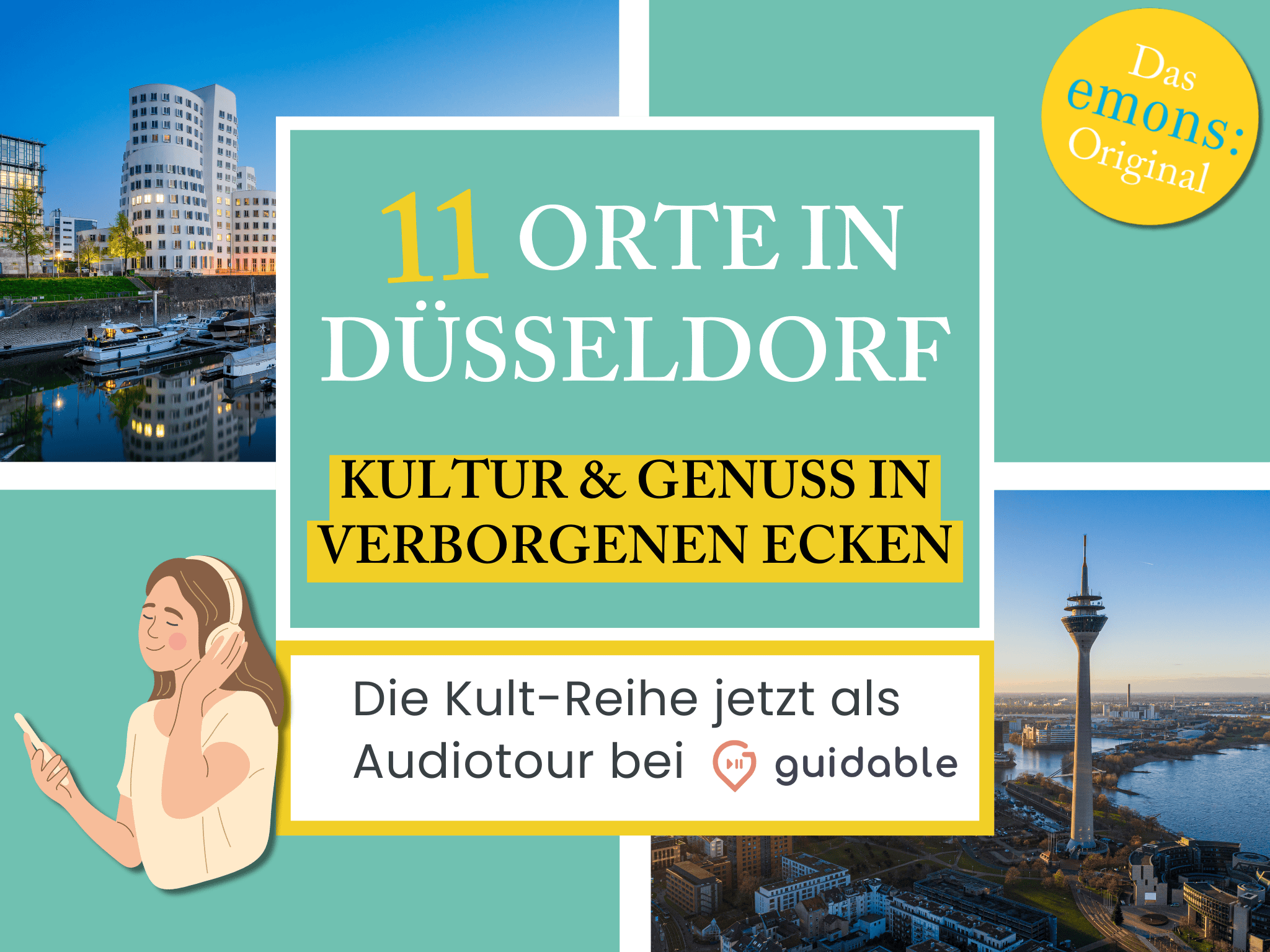 11 Orte in Düsseldorf Kultur & Genuss
in verborgenen Ecken