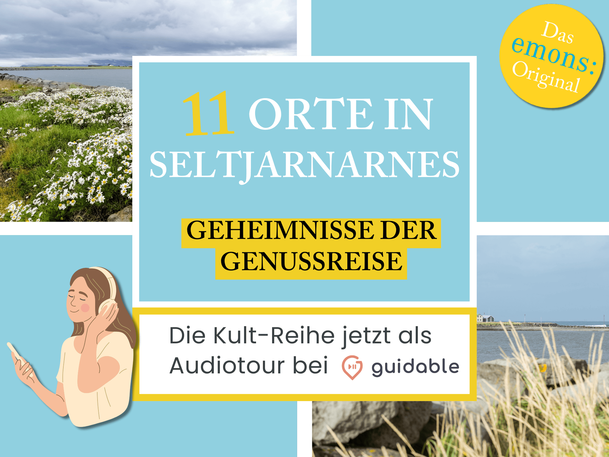 11 Orte in Seltjarnarnes Geheimnisse der 
Genussreise