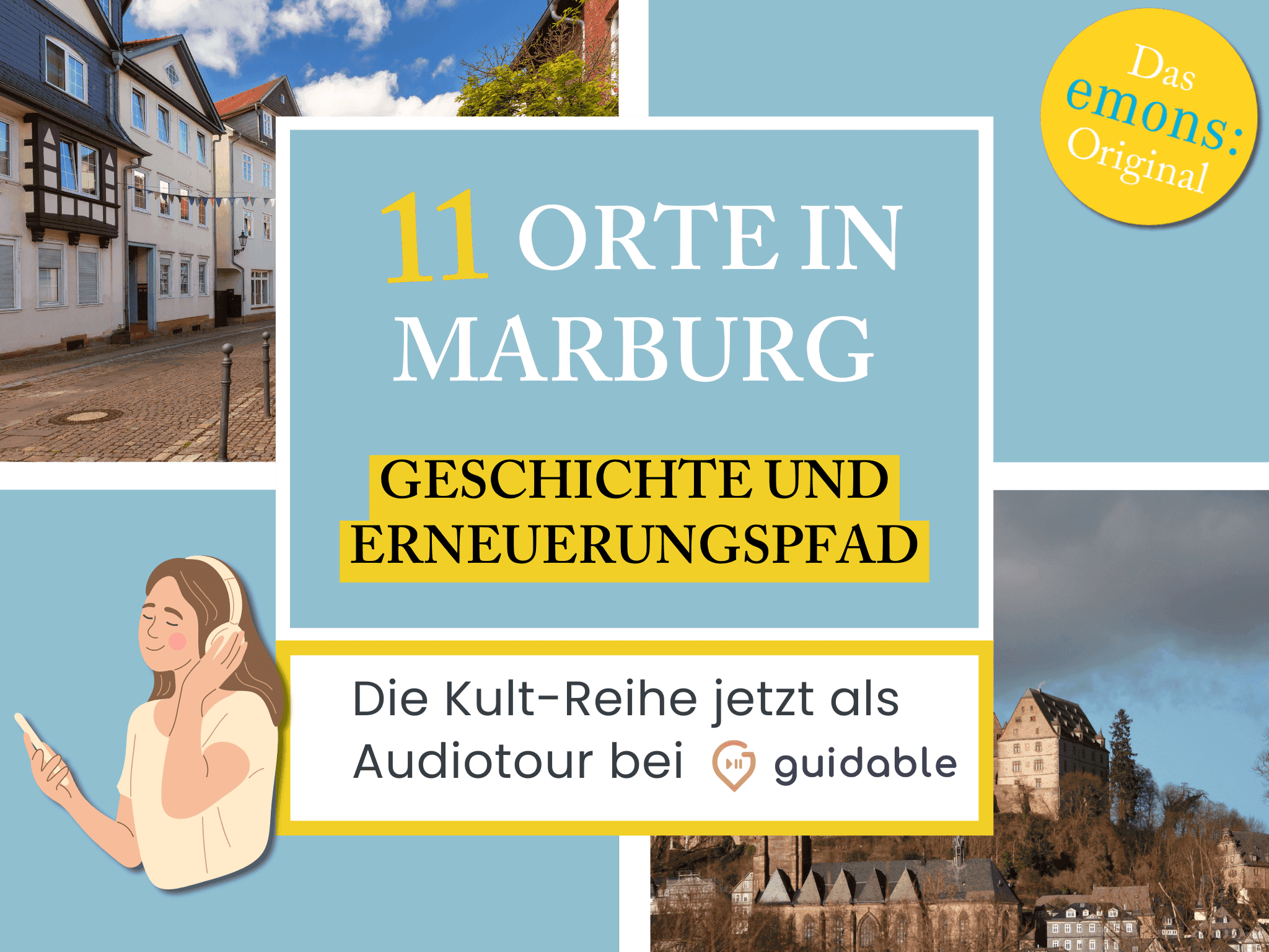 11 Orte in Marburg Geschichte und
Erneuerungspfad